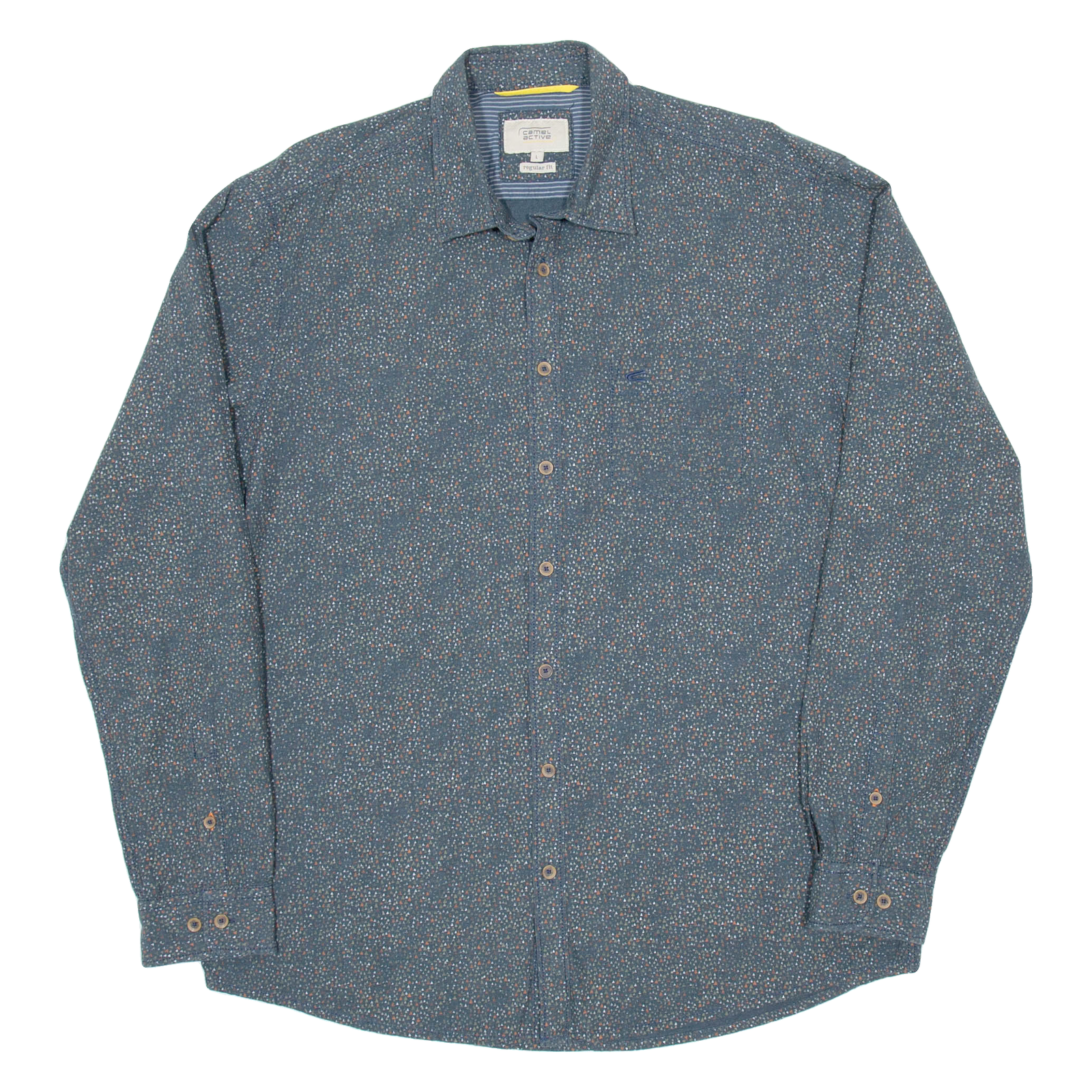 CAMEL ACTIVE Mens Shirt Green Spotted Long Sleeve L Refurbished - N/A refurbished available on Cerqular