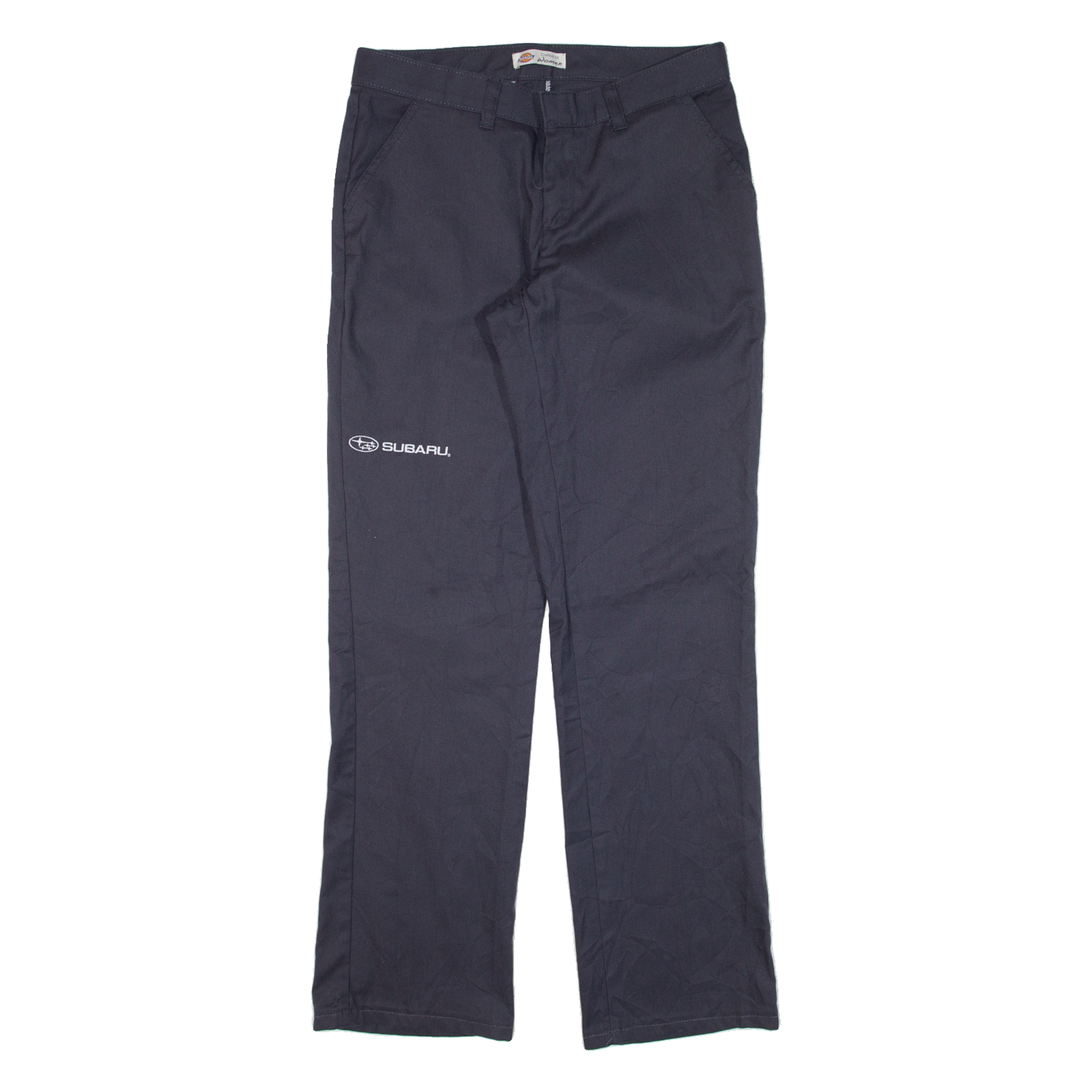 DICKIES Workwear Womens Trousers Blue Regular Straight W29 L30 Refurbished - N/A refurbished available on Cerqular
