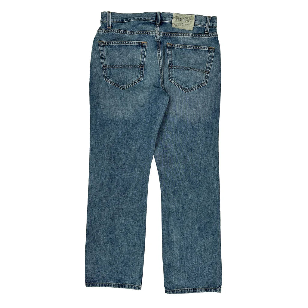 Tommy Hilfiger Jeans - 32W 30L Blue Cotton Refurbished - Thrifted (note: this is a term often used to describe second- refurbished available on Cerqular