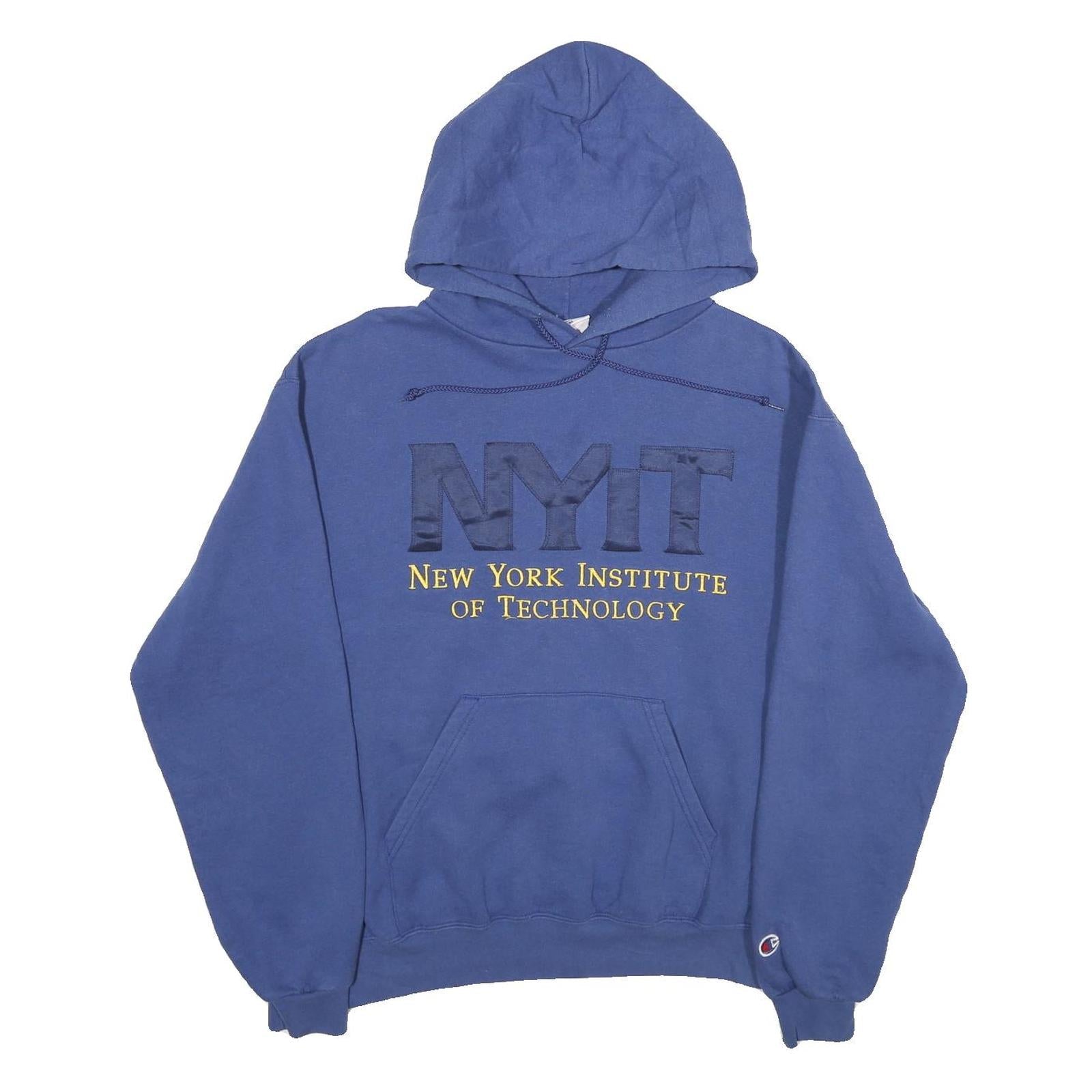 Buy CHAMPION Mens Blue NYIT New York Institute Of Technology Pullover Hoodie M Refurbished - $29.89 CHAMPION Mens Blue NYIT New York Institute Of Technology Pullover Hoodie M Refurbished - N/A refurbished available on Cerqular