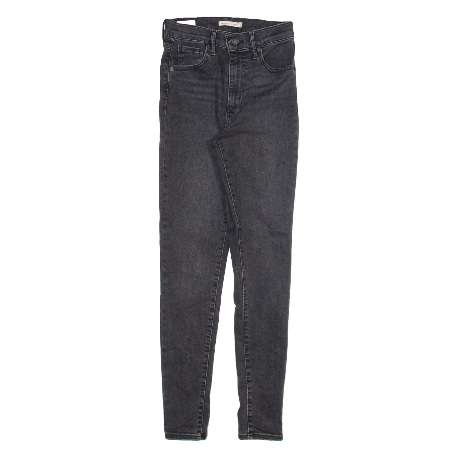 LEVI'S Big E Womens Jeans Grey Slim Skinny W26 L30 Refurbished - N/A refurbished available on Cerqular