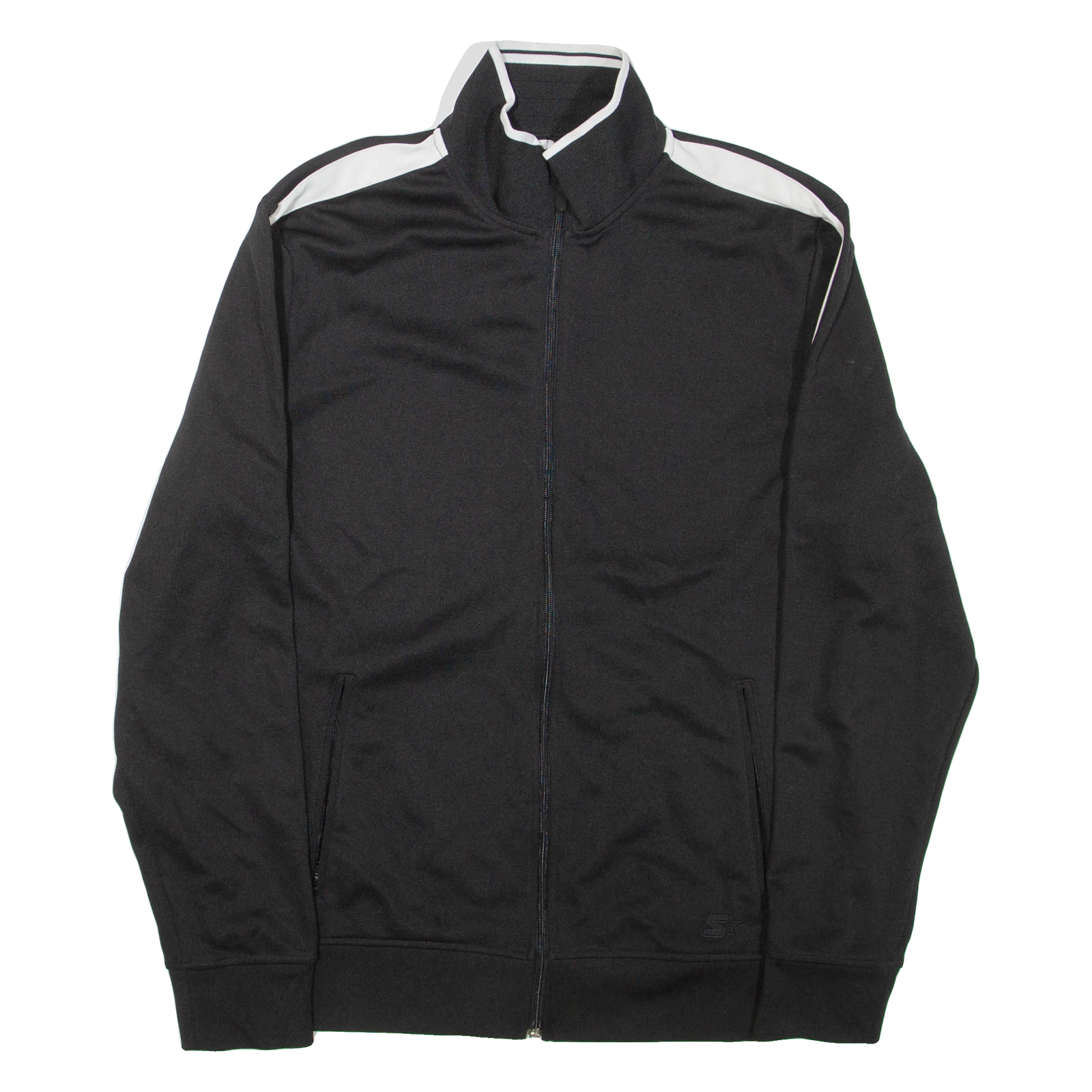 STARTER Mens Track Jacket Black M Refurbished - N/A refurbished available on Cerqular