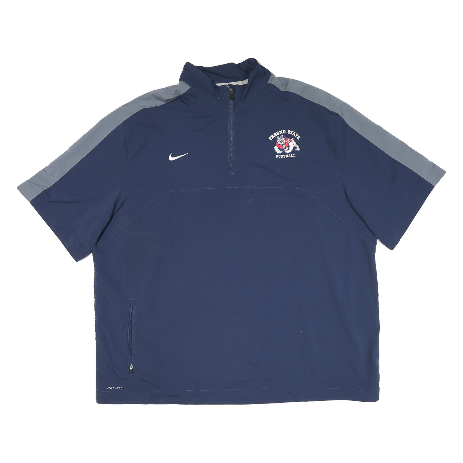 Buy NIKE Mens Blue & Grey Fresno State Football Track Jacket XL Polyester Woven Refurbished - $44.19 NIKE Mens Blue & Grey Fresno State Football Track Jacket XL Polyester Woven Refurbished - N/A refurbished available on Cerqular