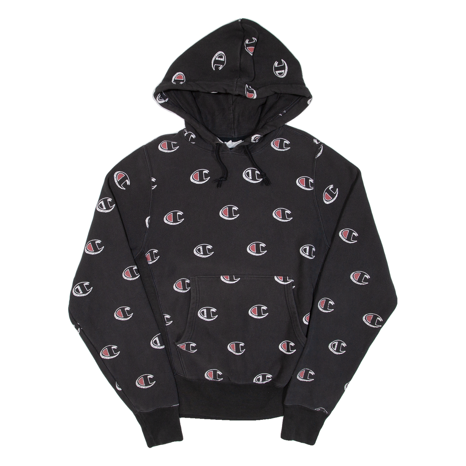 CHAMPION REVERSE WEAVE Mens Black Hoodie S Refurbished - N/A refurbished available on Cerqular