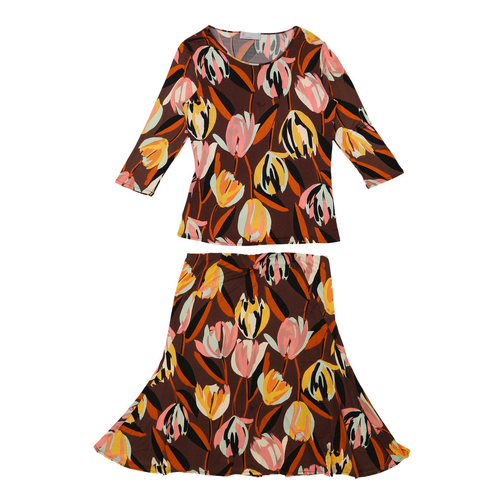 Missoni Floral Co-Ord - Large Multicoloured Viscose | Size: large Refurbished - N/A (Preloved Designer is not a specific brand, it refurbished available on Cerqular