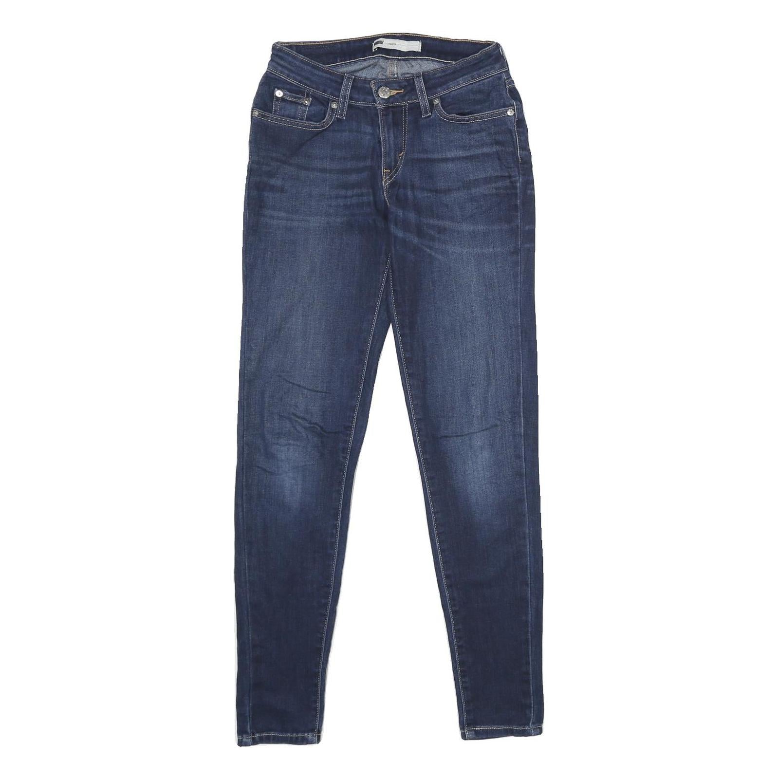 LEVI'S Legging Womens Jeans Blue Slim Skinny Denim Medium W26 L30 Stretch Refurbished - N/A refurbished available on Cerqular