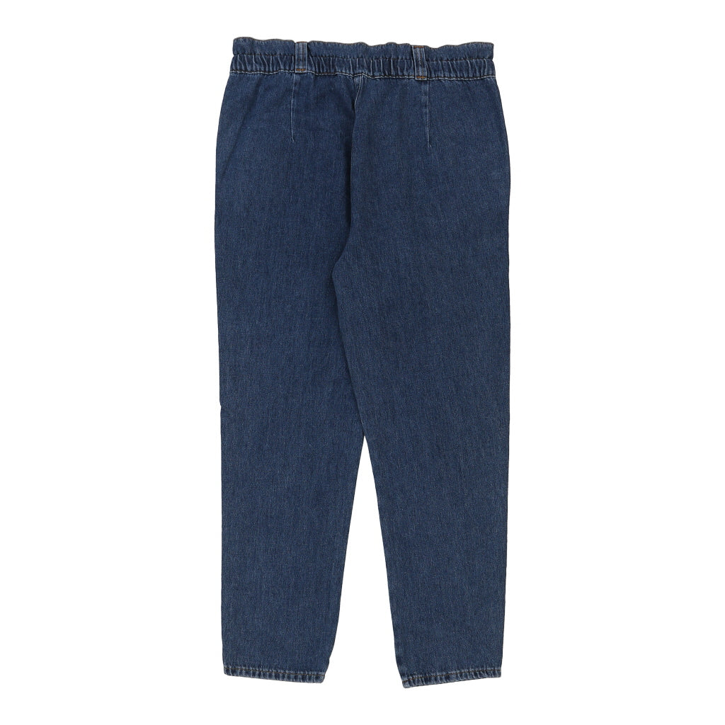 Benetton Jeans - 34W UK 16 Blue Cotton Refurbished - Thrifted (note: this is a term often used to describe second- refurbished available on Cerqular