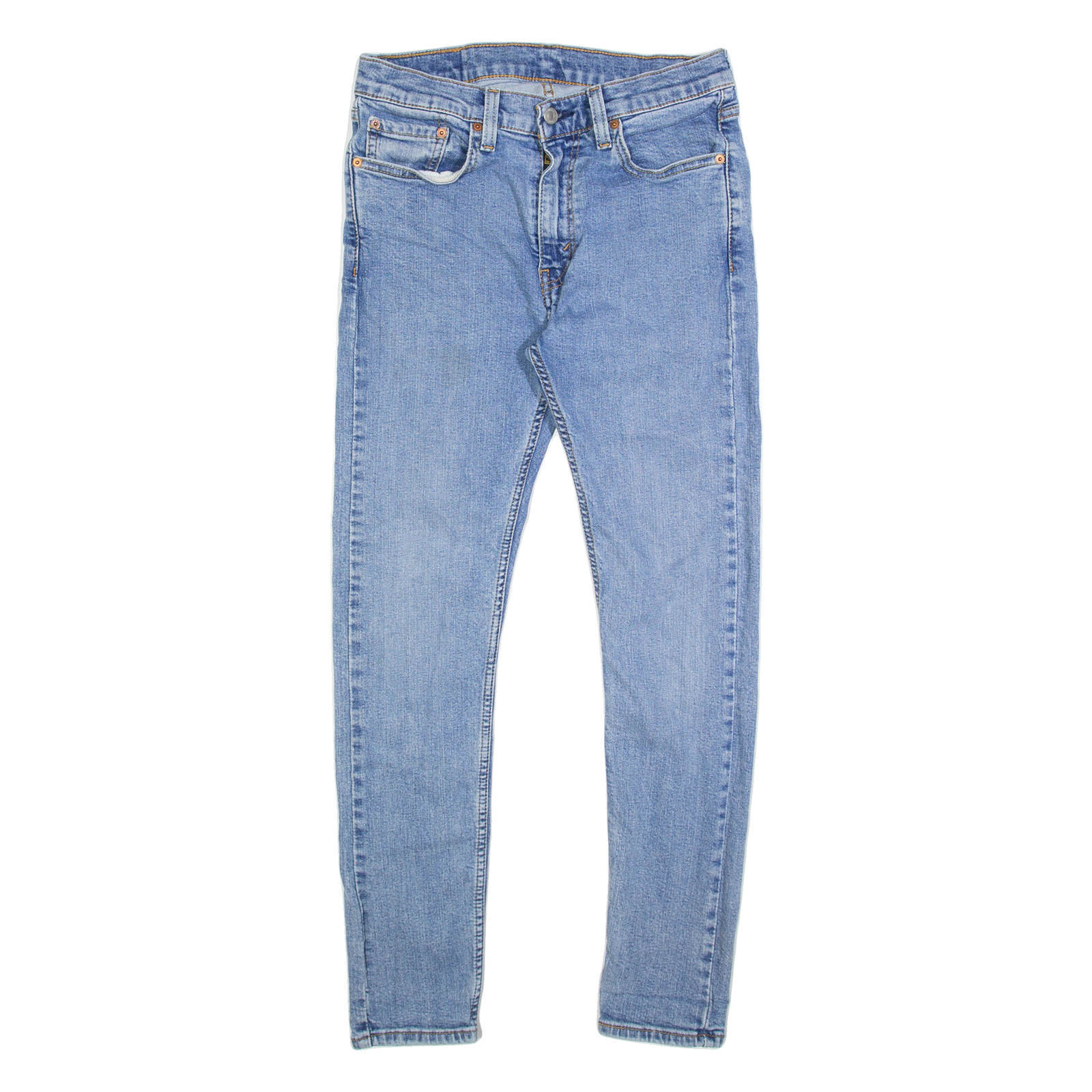LEVI'S 519 Jeans Hi-ball Mens Blue Slim Skinny W29 L28 Refurbished - N/A refurbished available on Cerqular