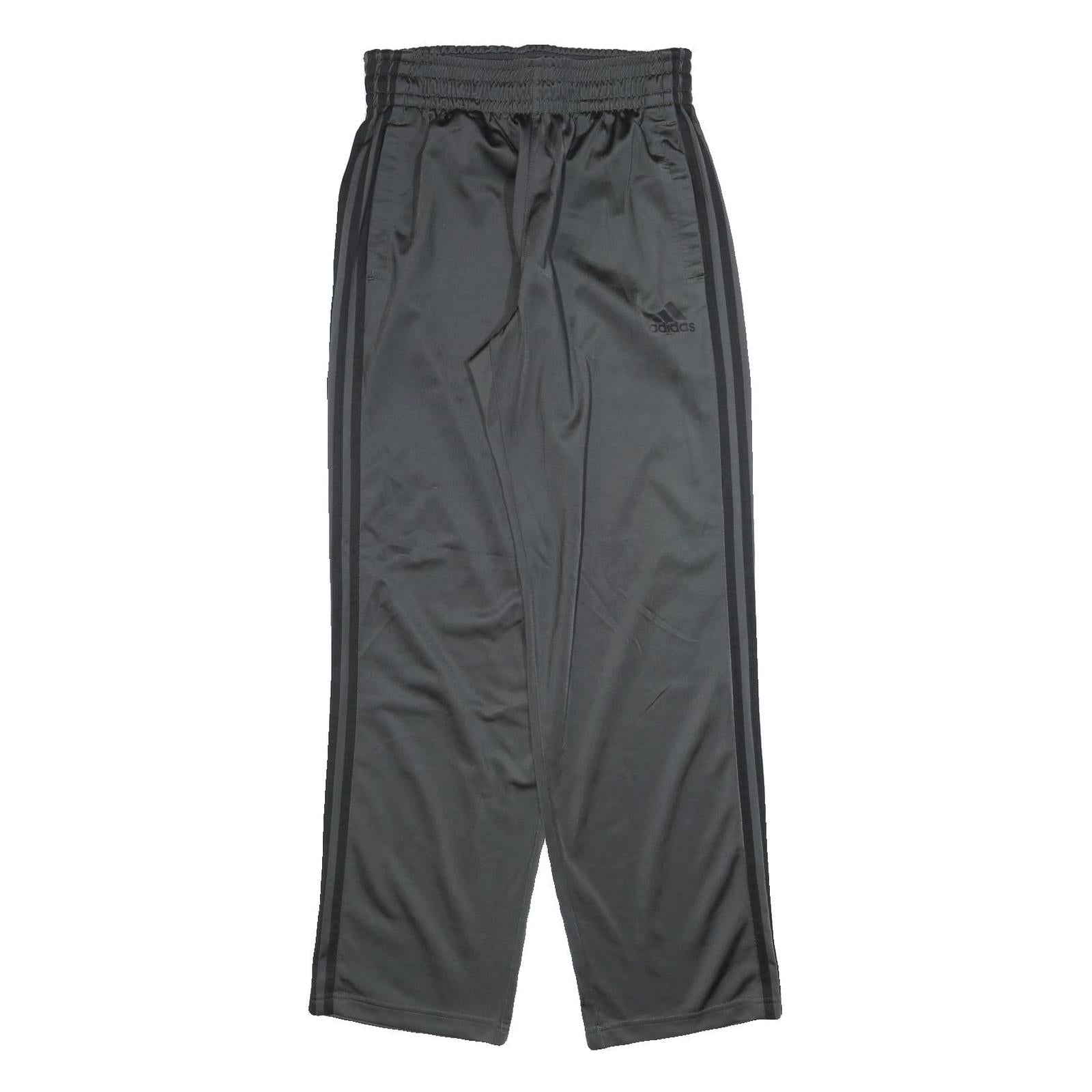 ADIDAS Mens Joggers Black & Dark Grey M W28 L32 Classic Tapered Fit Polyester Refurbished - N/A refurbished available on Cerqular