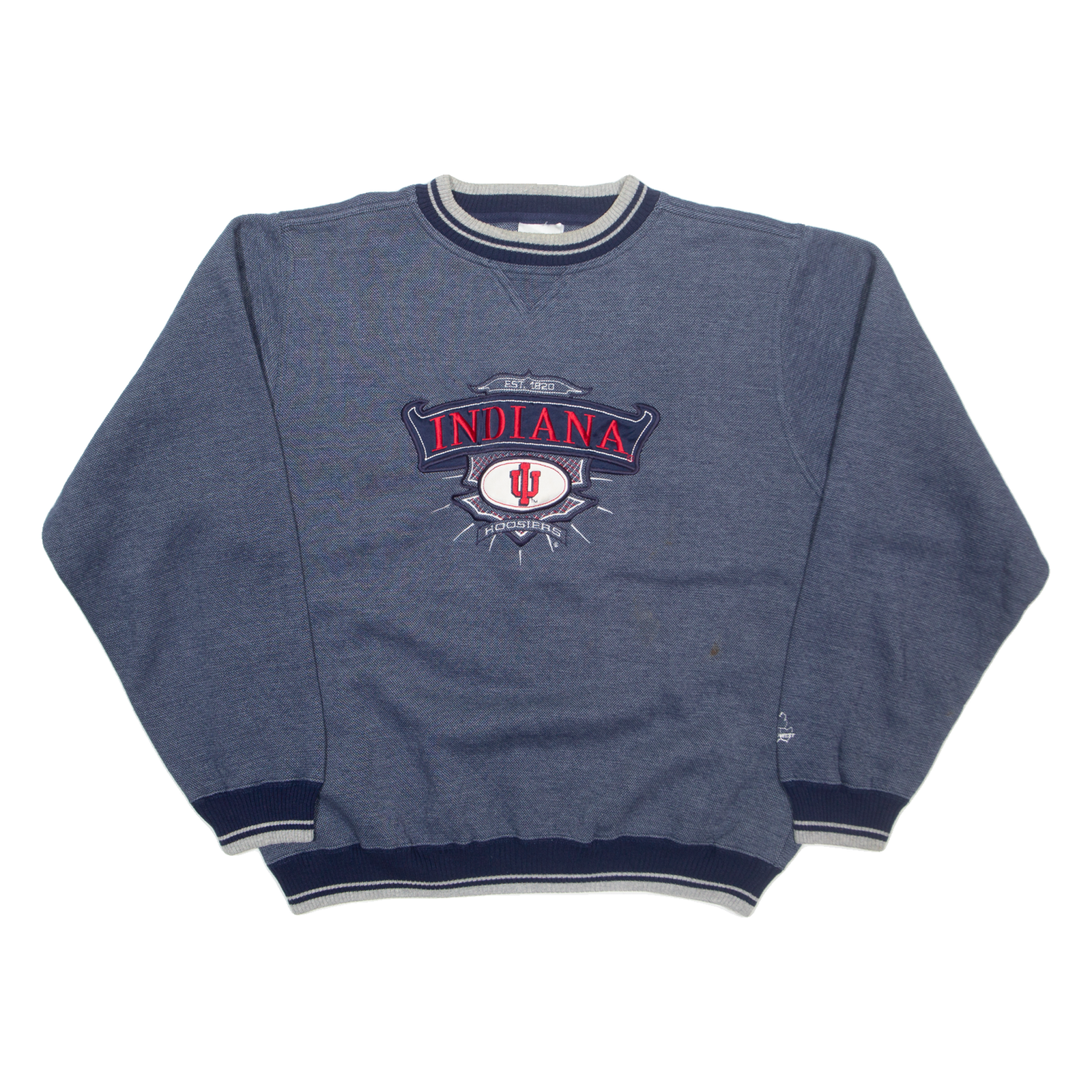 MIDWEST Indiana Mens Sweatshirt Blue USA M Refurbished - N/A refurbished available on Cerqular