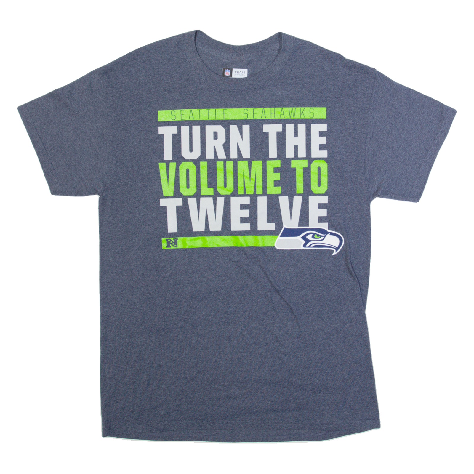 NFL Seattle Seahawks Mens T-Shirt Blue USA M Refurbished - N/A refurbished available on Cerqular