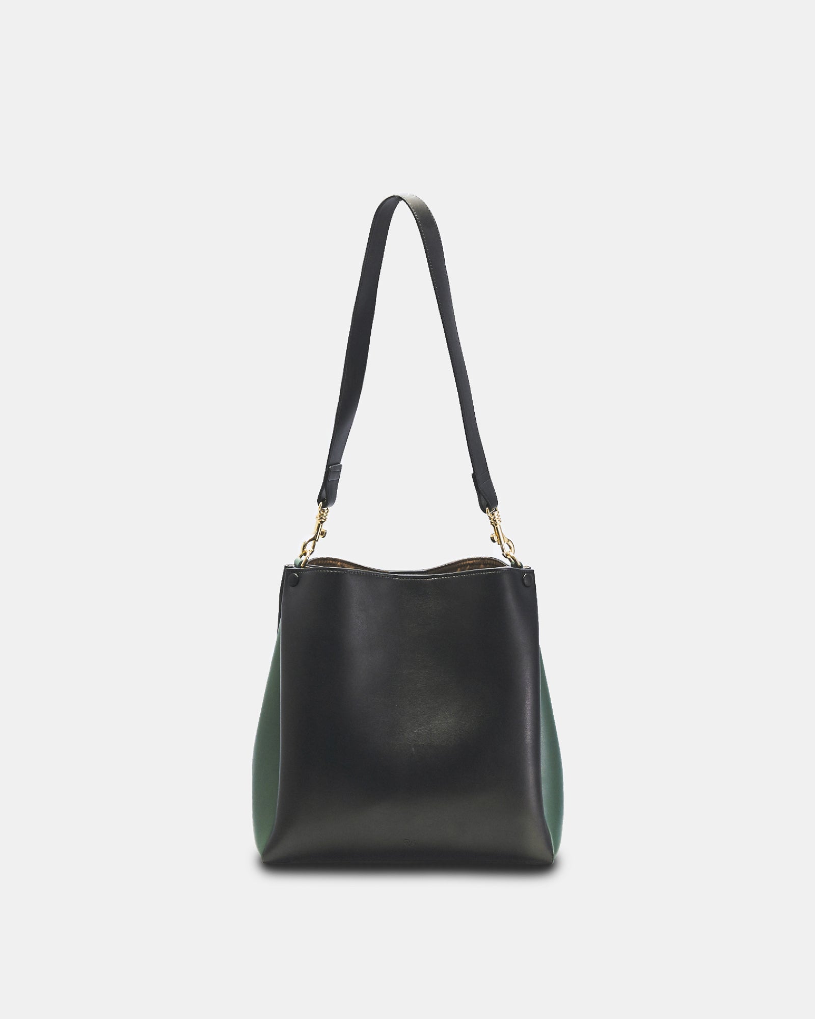 Two-Tone Tote – BLACK & OAT | Color: Black x Thyme Refurbished - ONE (assuming it refers to the brand "ONE") refurbished available on Cerqular