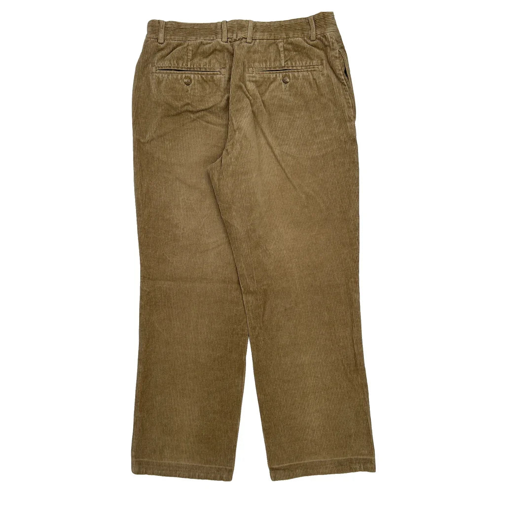 Tommy Hilfiger Trousers - 30W 27L Brown Cotton Refurbished - Thrifted (note: this is a term often used to describe second- refurbished available on Cerqular