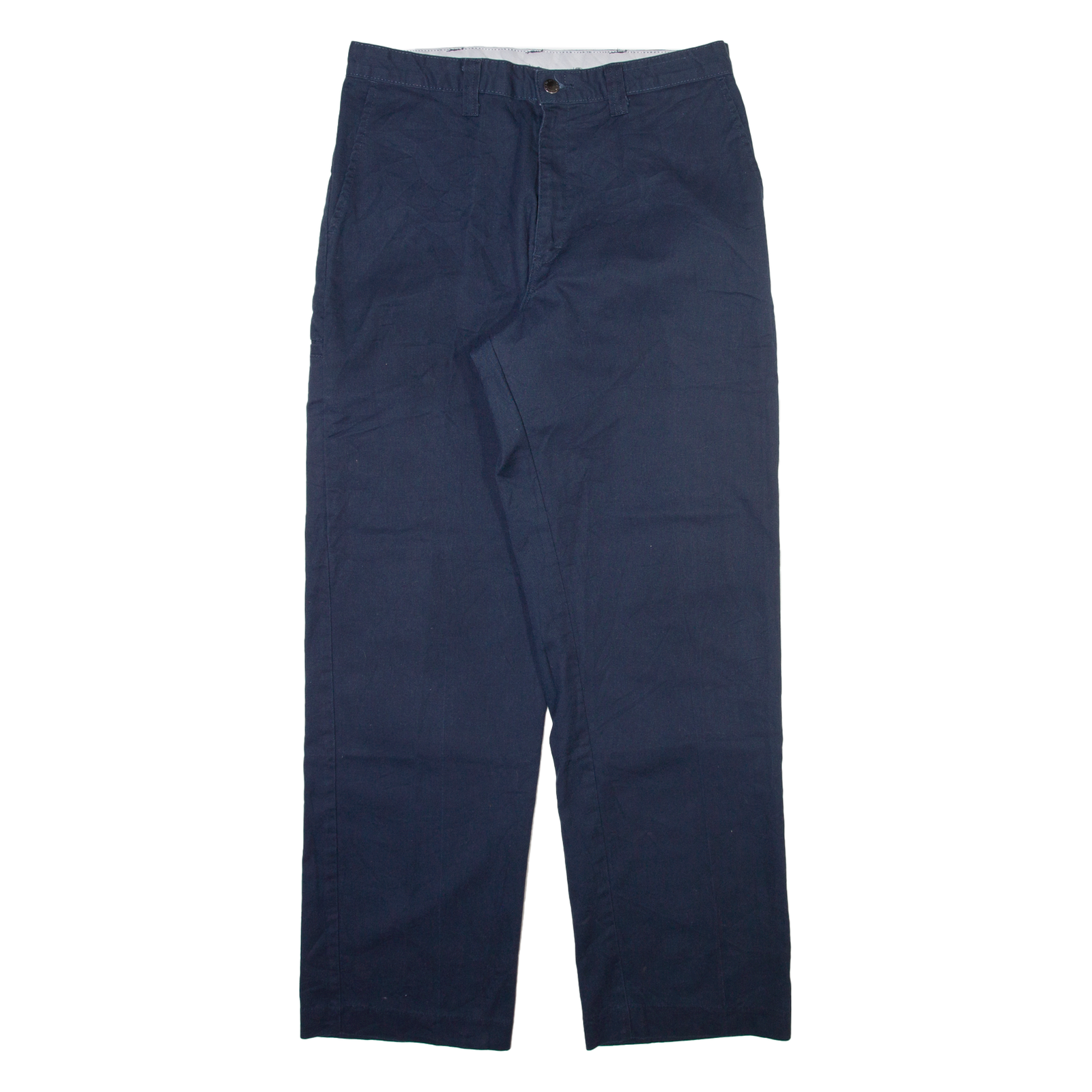 DICKIES Mens Trousers Blue Regular Straight W34 L32 Refurbished - N/A refurbished available on Cerqular