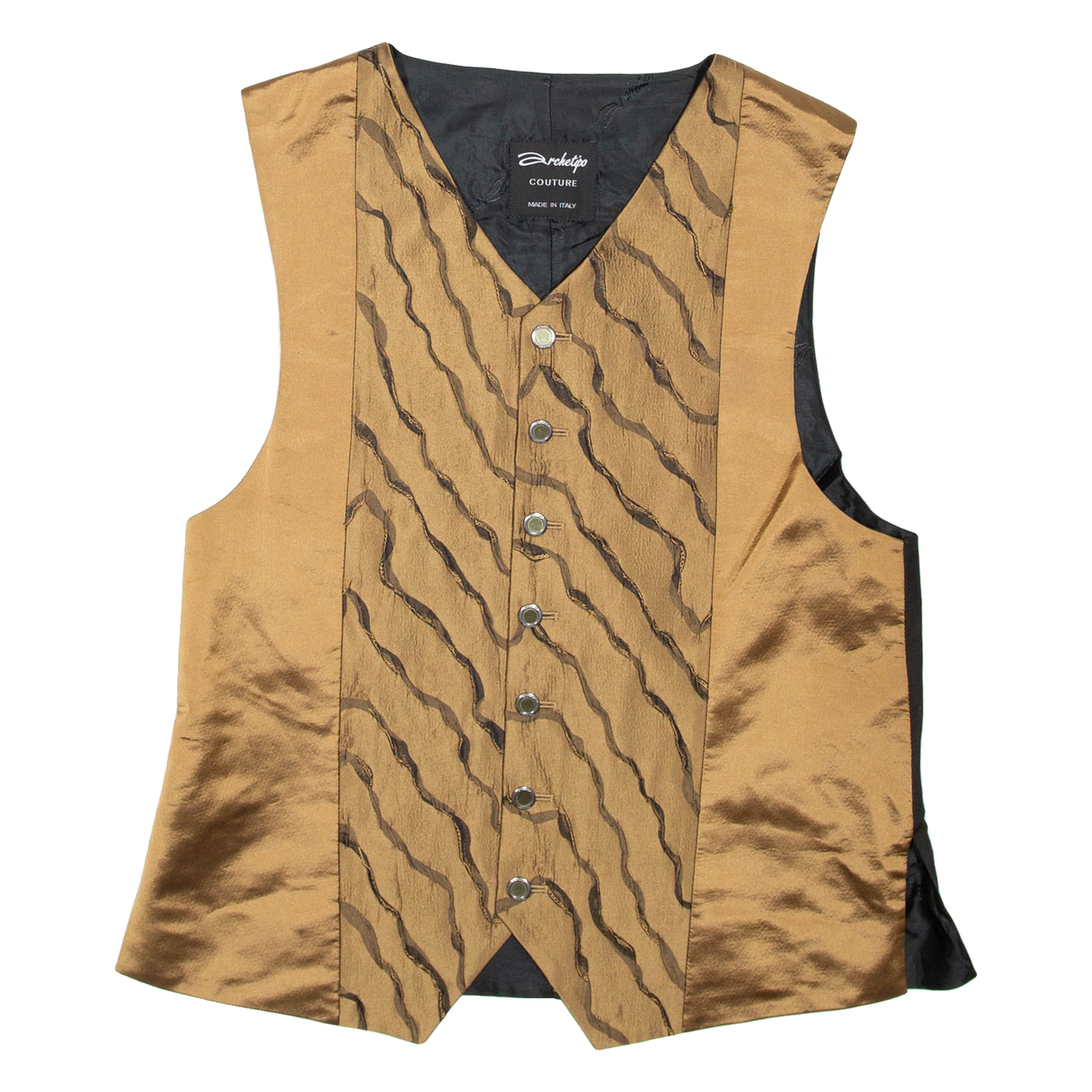 ARCHETIPO Mens Blazer Waistcoat Black M Refurbished - N/A refurbished available on Cerqular