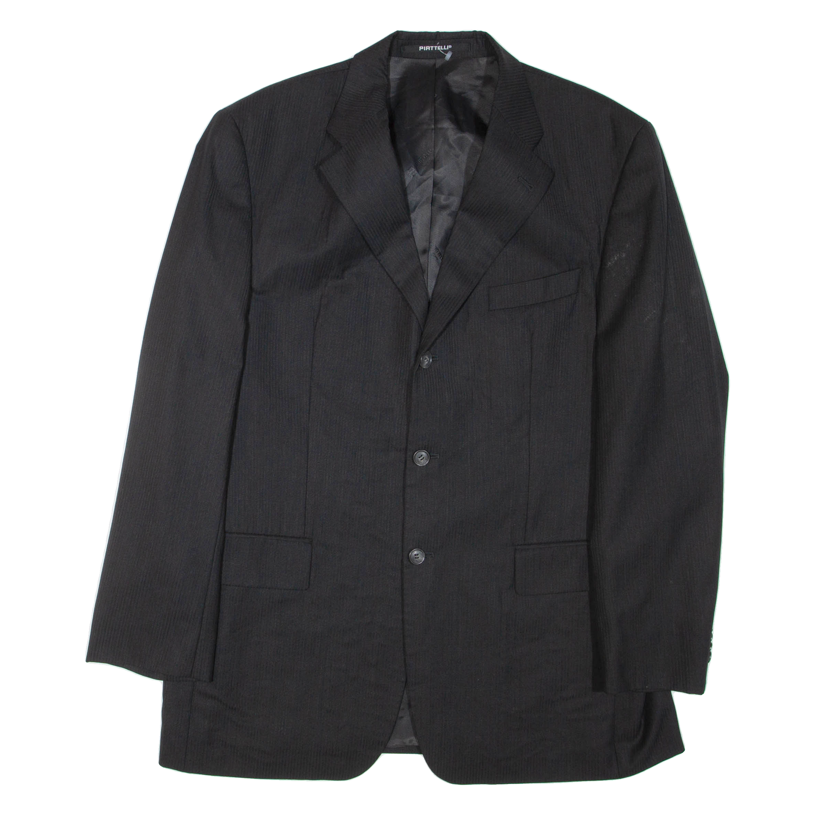 PIRTELLI Mens Blazer Jacket Black L Refurbished - N/A refurbished available on Cerqular