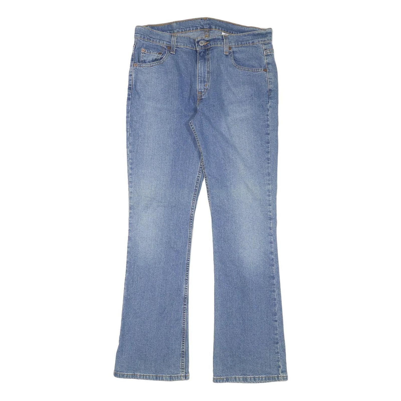 LEVI'S Womens Jeans Blue Regular Bootcut Denim Medium W32 L31 Classic Cotton Refurbished - N/A refurbished available on Cerqular