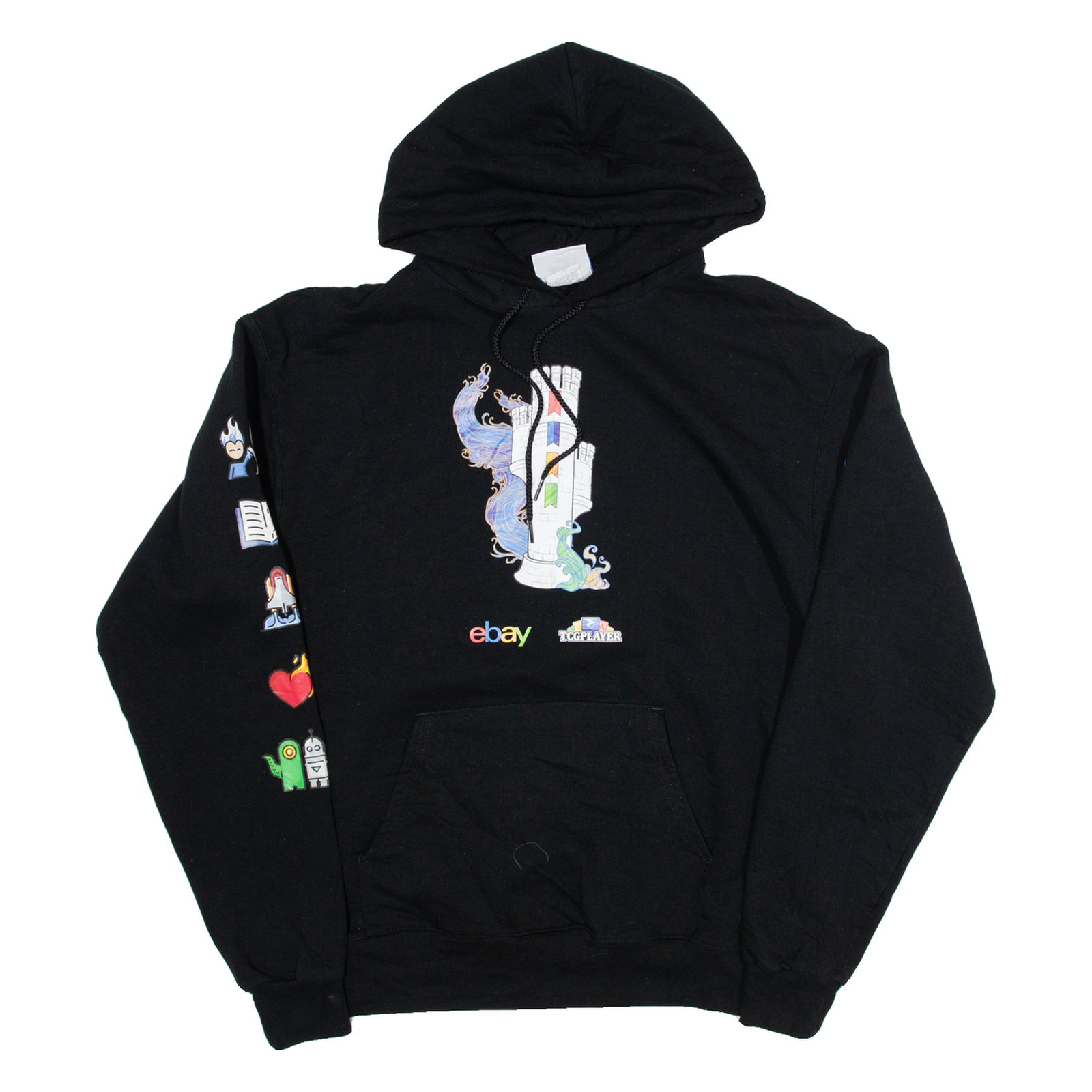CHAMPION Mens Black Hoodie L Refurbished - N/A refurbished available on Cerqular