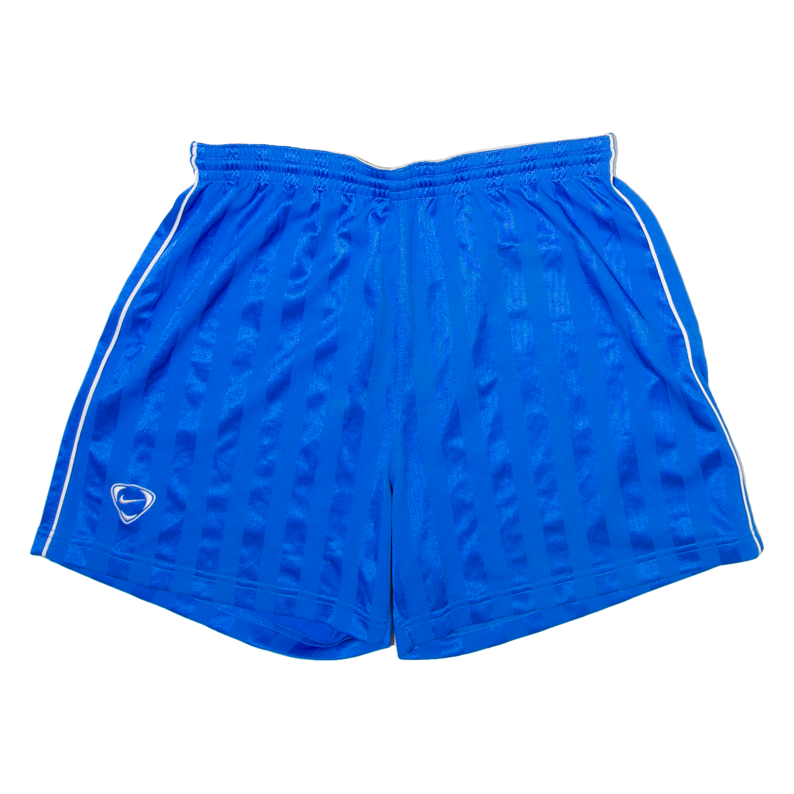NIKE Mens Casual Shorts Blue Striped XL W30 Refurbished - N/A refurbished available on Cerqular