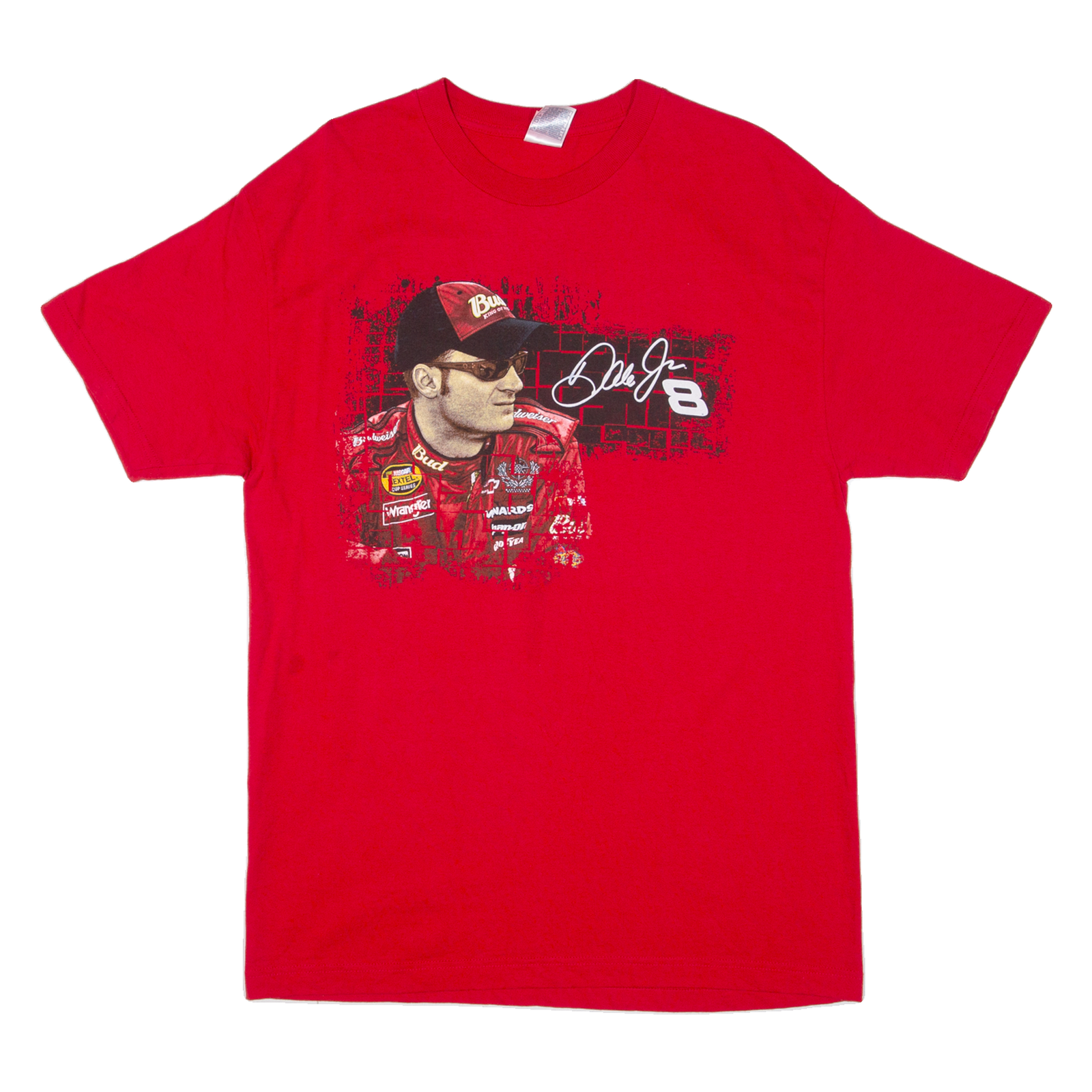 Dale Earnhardt Jr Mens T-Shirt Red L Refurbished - N/A refurbished available on Cerqular