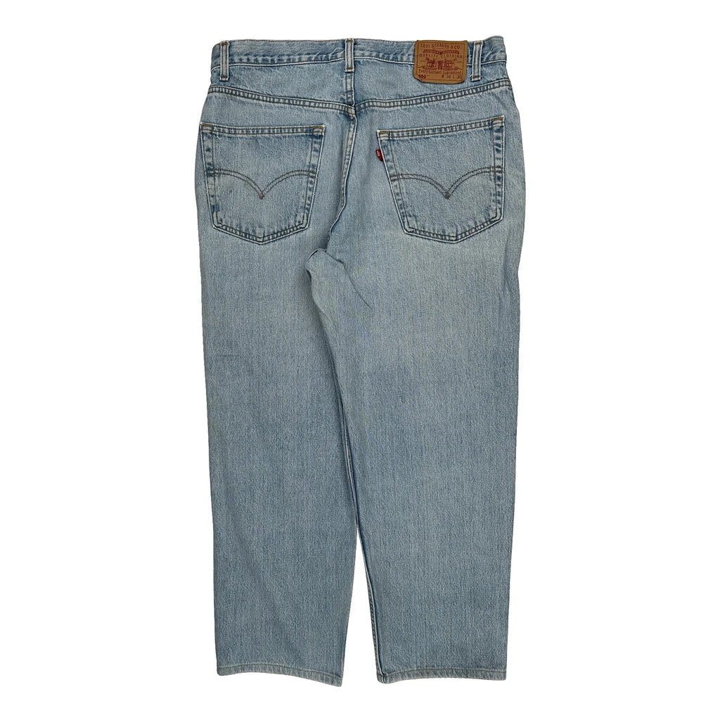 Made In Canada Levis 550 Jeans - 36W 30L Light Wash Cotton Refurbished - Thrifted (note: this is a term often used to describe second- refurbished available on Cerqular