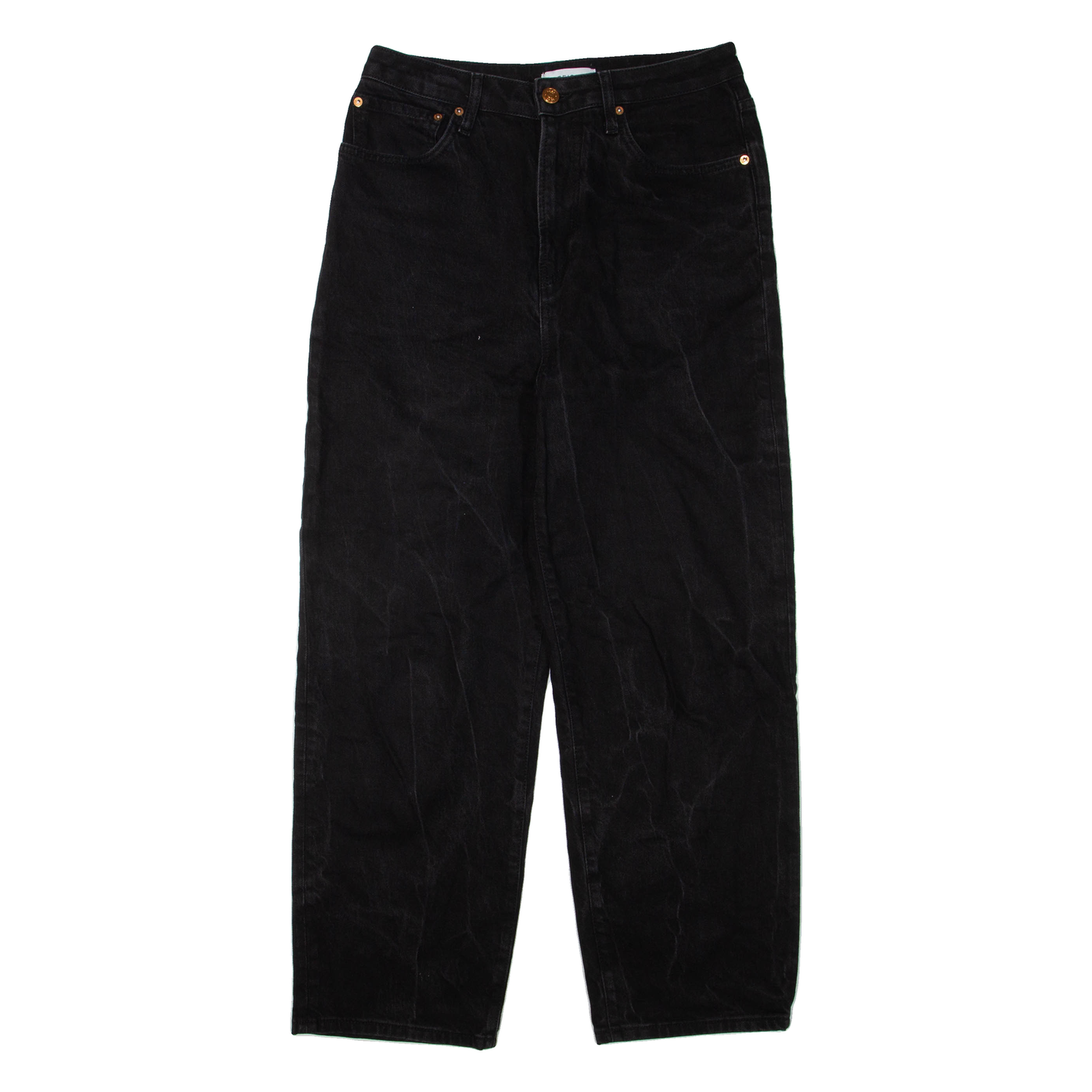 REISS Mens Jeans Black Loose Straight W30 L27 Refurbished - N/A refurbished available on Cerqular
