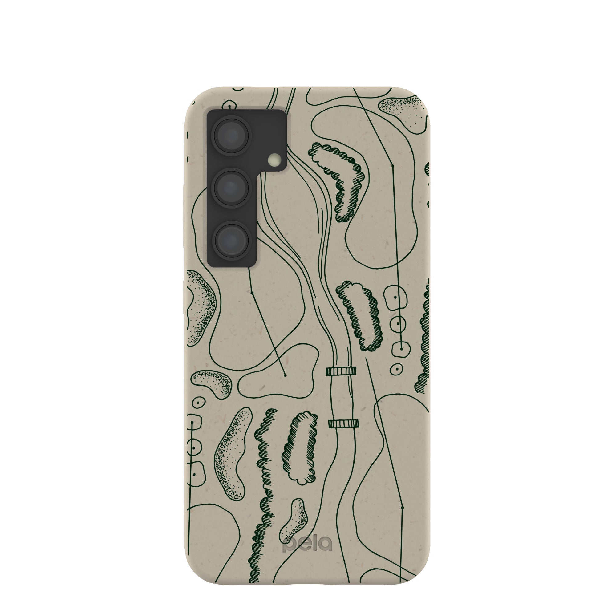 London Fog Golf Course Samsung Galaxy S24 Case Refurbished - Pela Case refurbished available on Cerqular