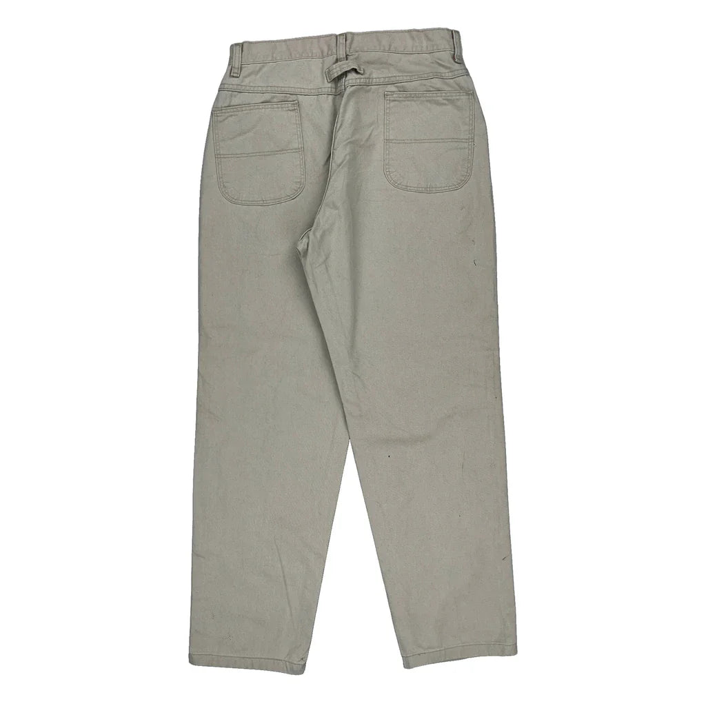 Buy Unbranded Trousers - 30W UK 12 Beige Cotton Refurbished - $22.50 Unbranded Trousers - 30W UK 12 Beige Cotton Refurbished - Thrifted (note: this is a term often used to describe second- refurbished available on Cerqular