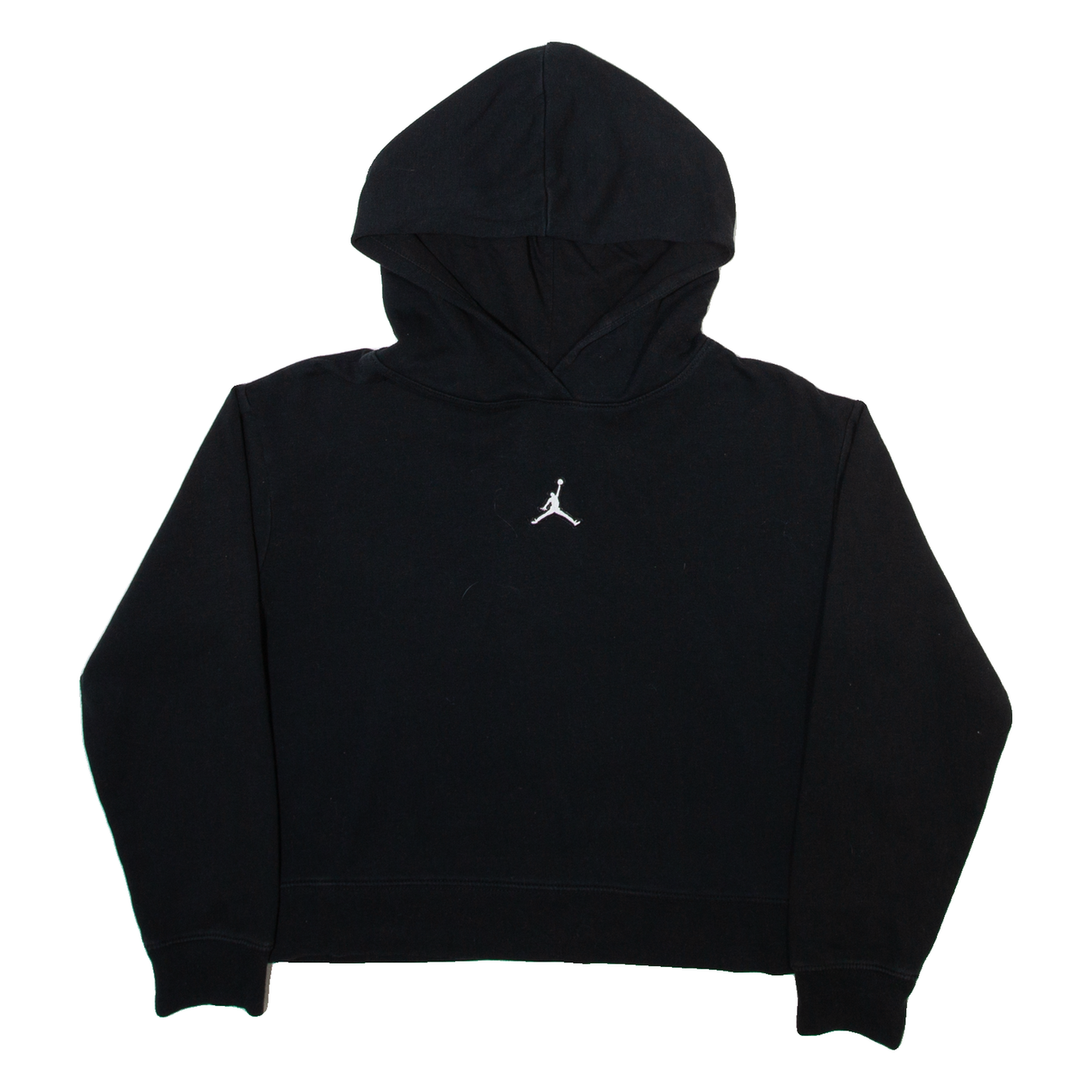 Buy AIR JORDAN Crop Womens Black Hoodie L Refurbished - $31.19 AIR JORDAN Crop Womens Black Hoodie L Refurbished - N/A refurbished available on Cerqular