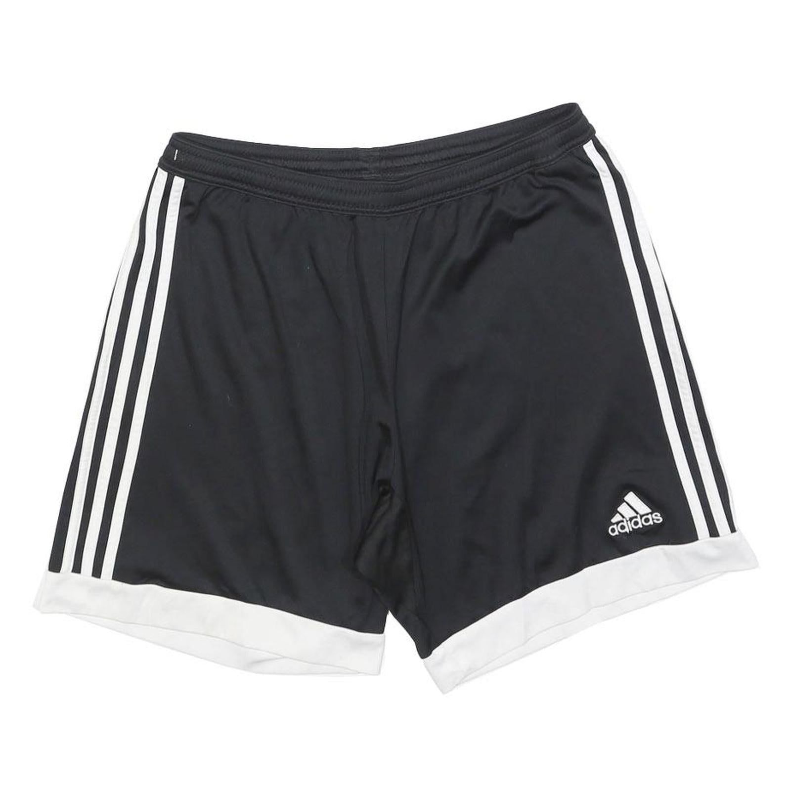 ADIDAS Mens Shorts Black & White Casual L W32 Polyester ClimaCool Refurbished - N/A refurbished available on Cerqular