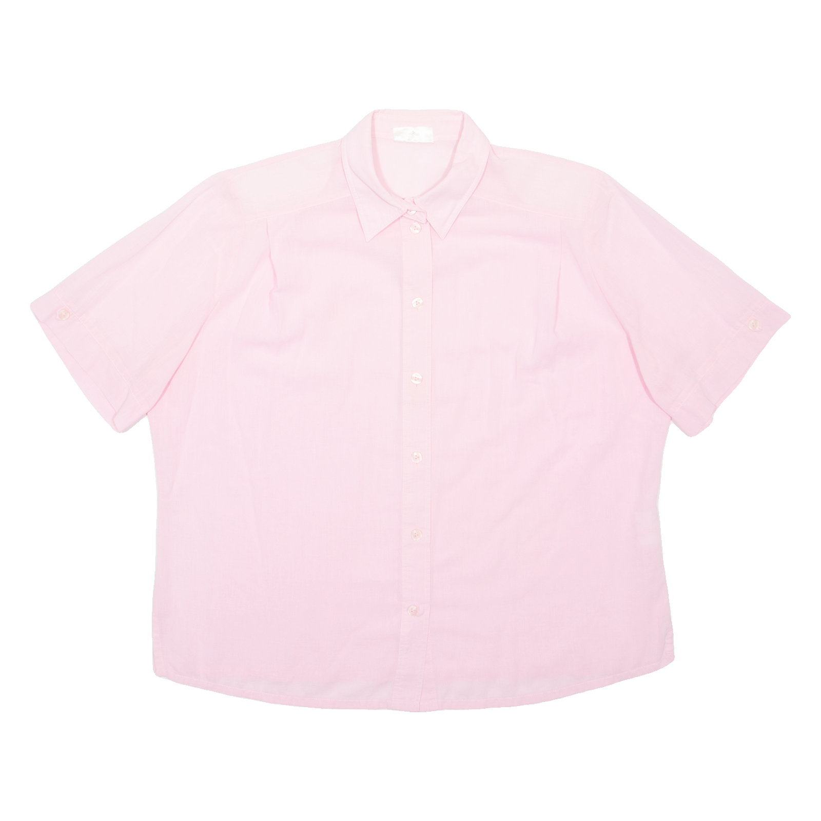 SOMMERMANN Womens Plain Shirt Pink XL Refurbished - N/A refurbished available on Cerqular