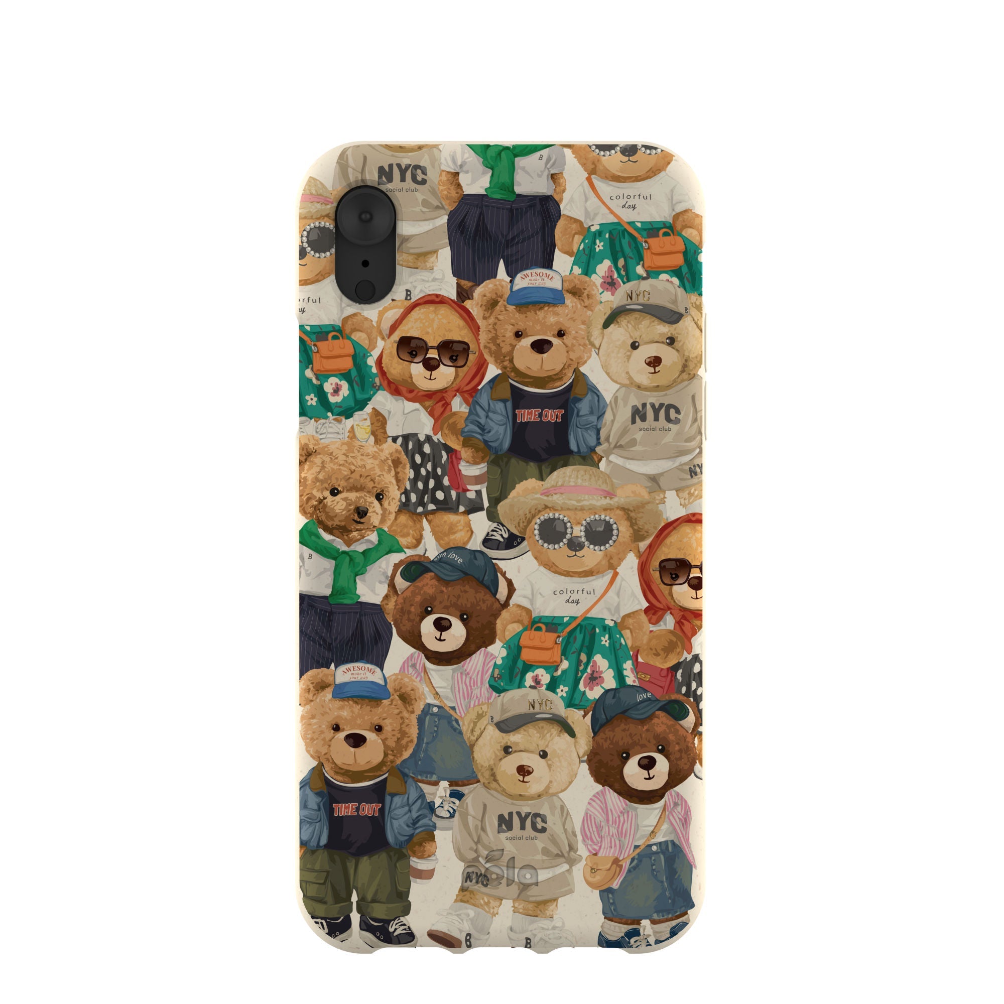 London Fog Unbearably Cute iPhone XR Case Refurbished - Pela Case refurbished available on Cerqular