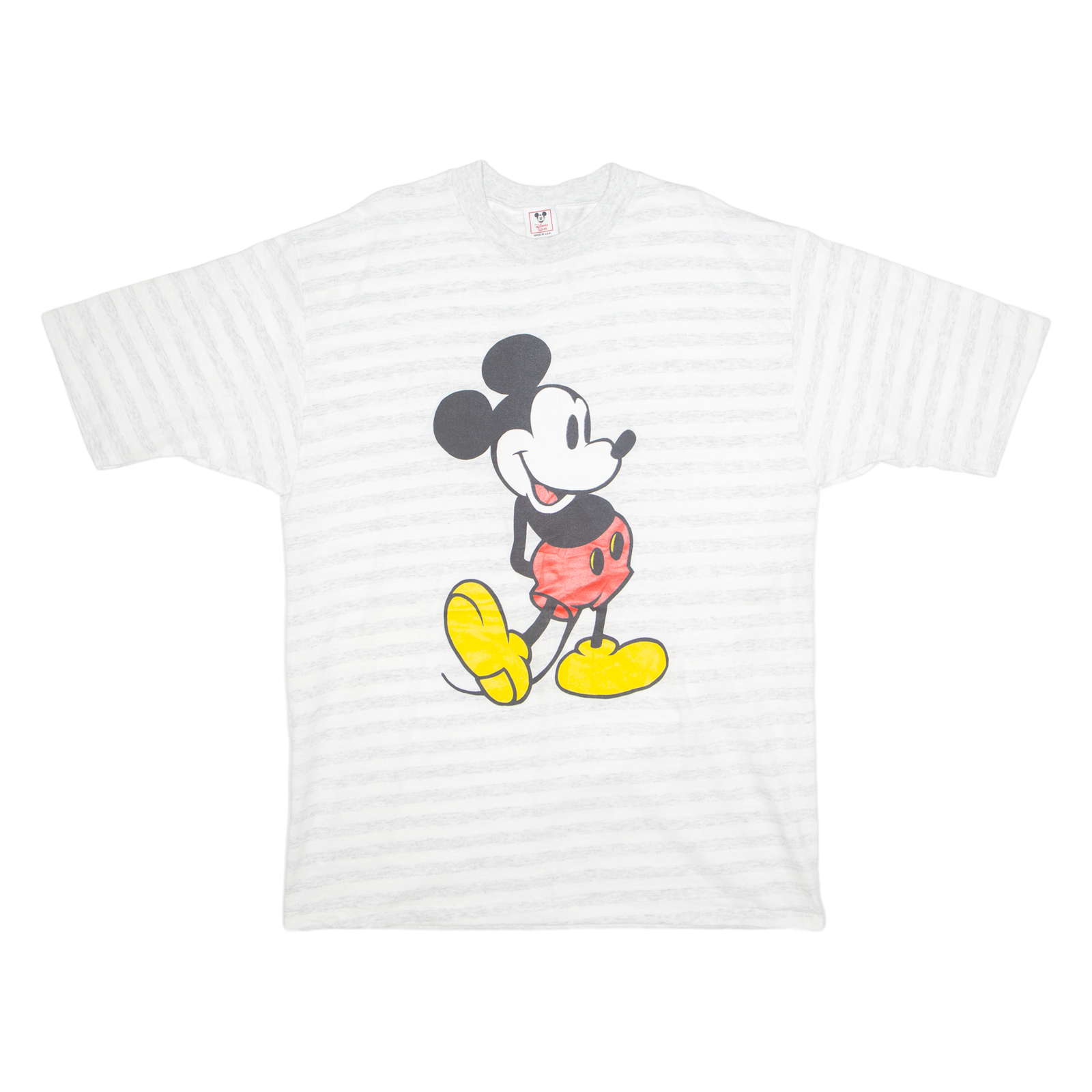 DISNEY Mickey Mouse Mens T-Shirt White USA XL Refurbished - N/A refurbished available on Cerqular