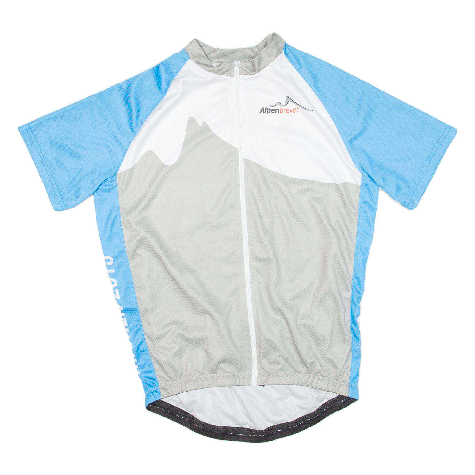 Cycling Mens Jersey Blue Full Zip L Refurbished - N/A refurbished available on Cerqular
