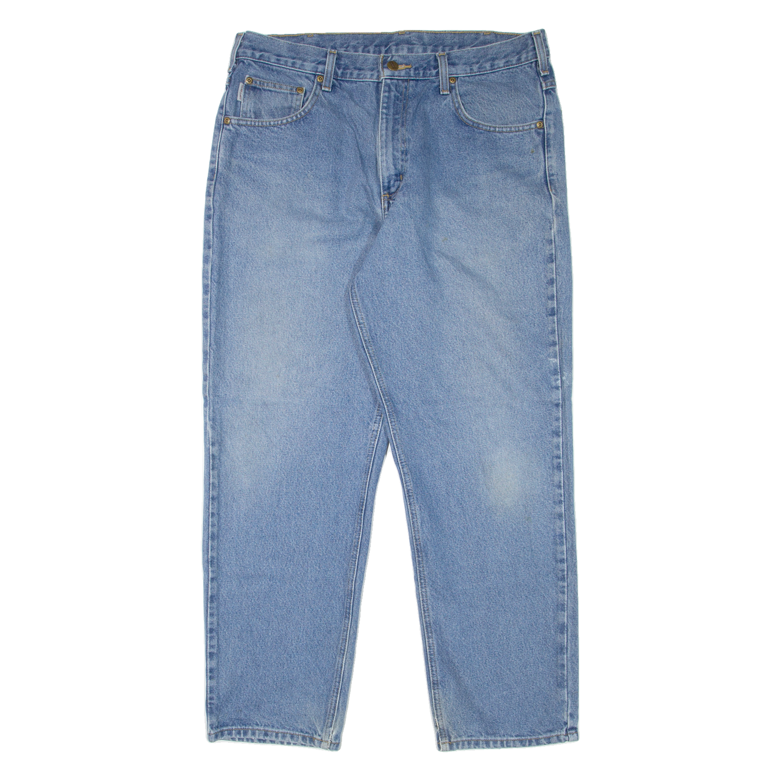 CARHARTT Workwear Mens Jeans Blue Relaxed Tapered W35 L29 Refurbished - N/A refurbished available on Cerqular