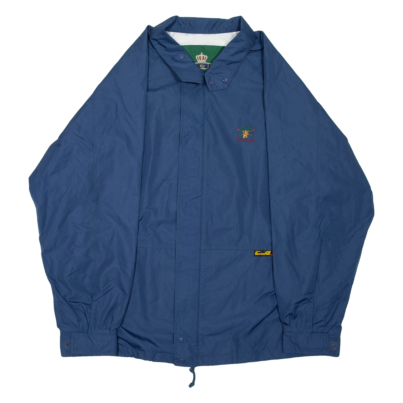 WOODS & IRONS Mens Lined Jacket Blue L Refurbished - N/A refurbished available on Cerqular