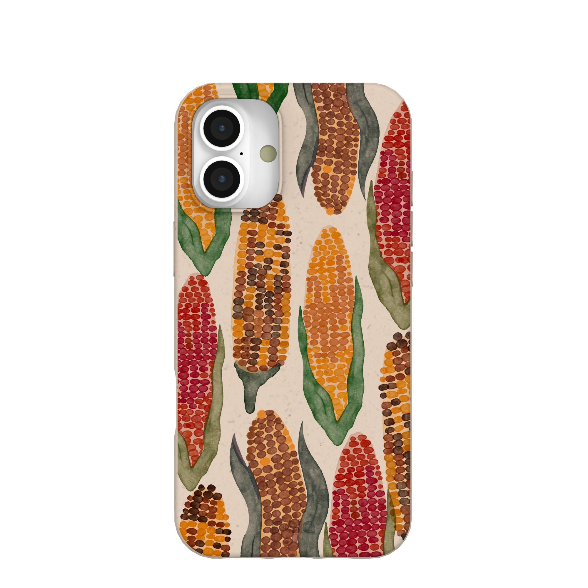 Seashell Cornfield iPhone 16 Plus Case Refurbished - Pela Case refurbished available on Cerqular
