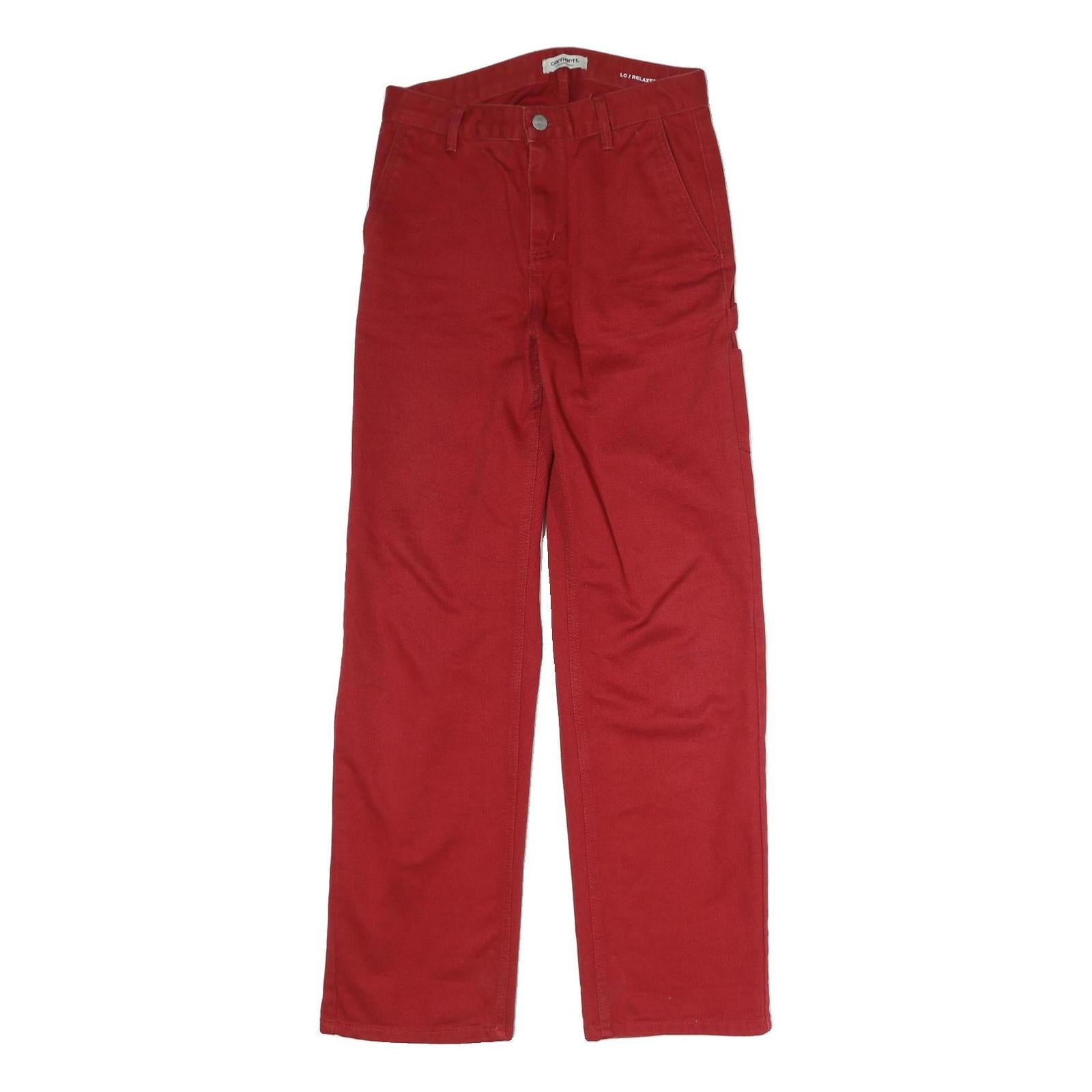 Buy CARHARTT Womens Regular Fit Red Jeans Cotton Blend Zip W28 L29 Workwear Style Refurbished - $57.19 CARHARTT Womens Regular Fit Red Jeans Cotton Blend Zip W28 L29 Workwear Style Refurbished - N/A refurbished available on Cerqular