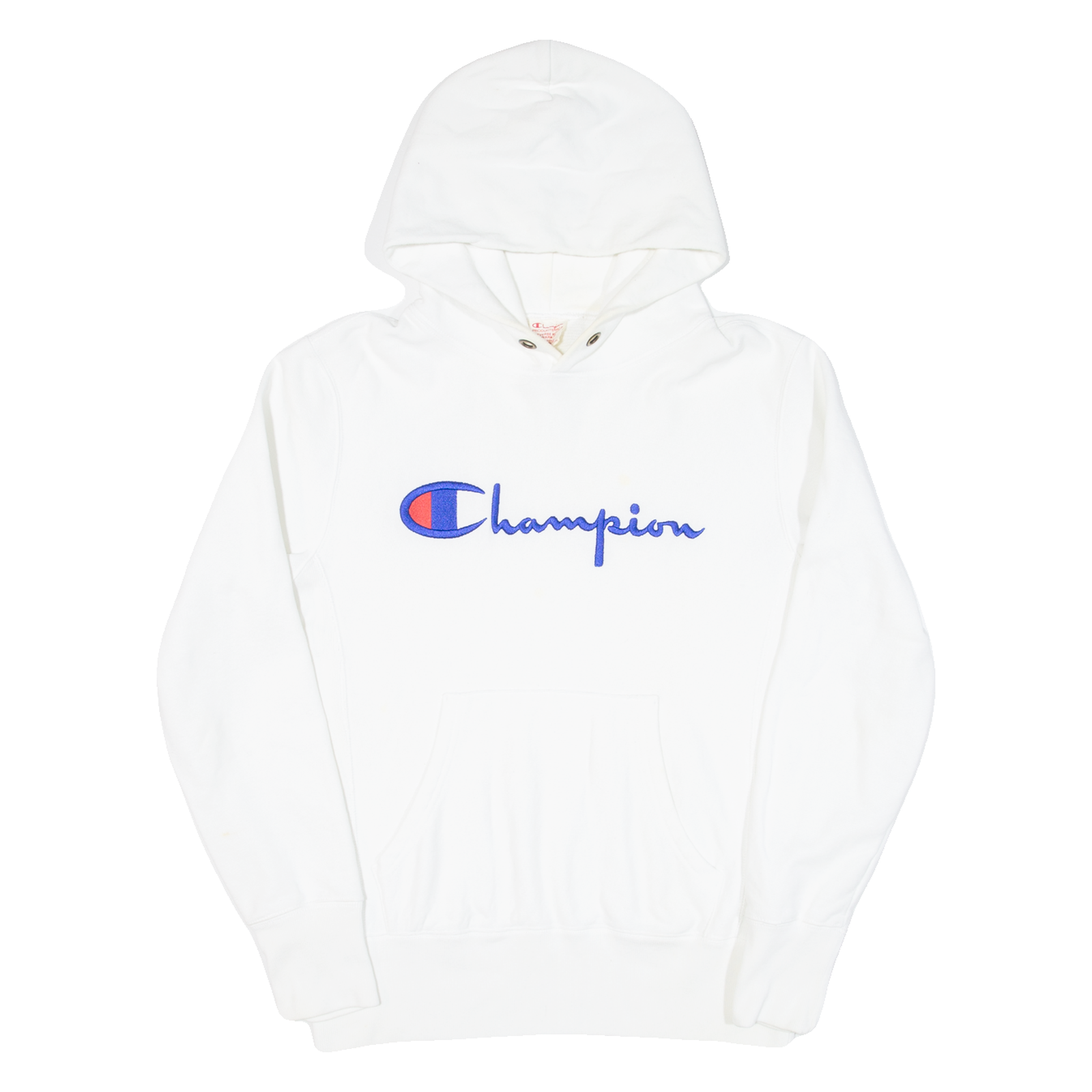 CHAMPION REVERSE WEAVE Mens White Hoodie L Refurbished - N/A refurbished available on Cerqular