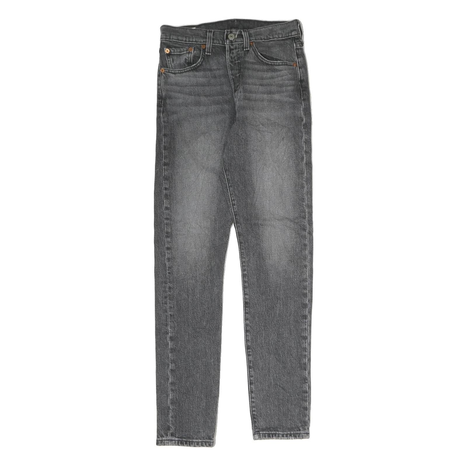 LEVI'S 501S Mens Slim Jeans Denim Medium W26 L30 Classic Cotton Zip Closure Refurbished - N/A refurbished available on Cerqular