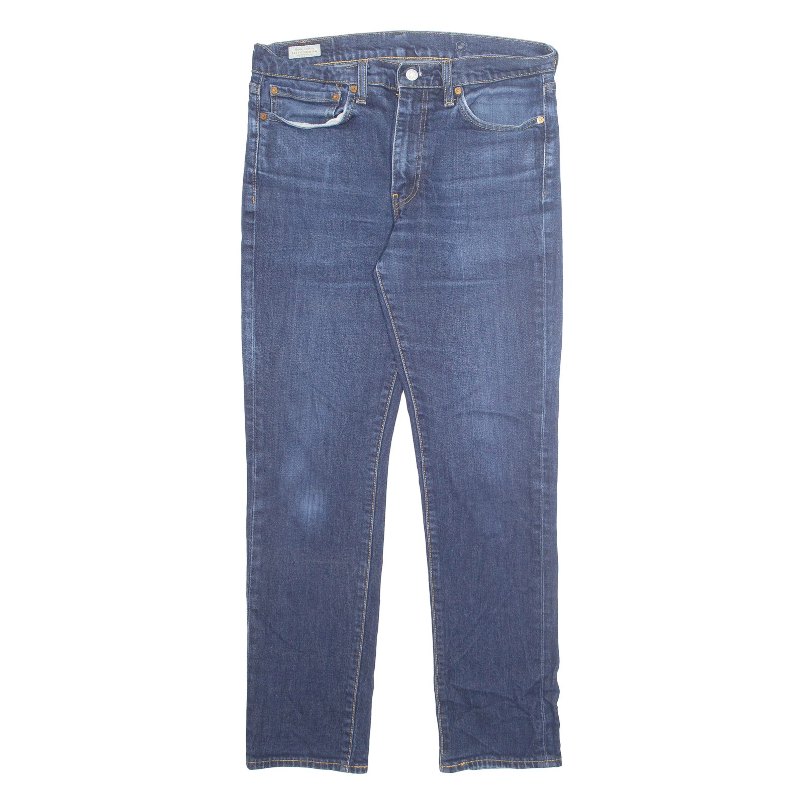 LEVI'S 511 BIG E Jeans Mens Blue Slim Straight W34 L32 Refurbished - N/A refurbished available on Cerqular