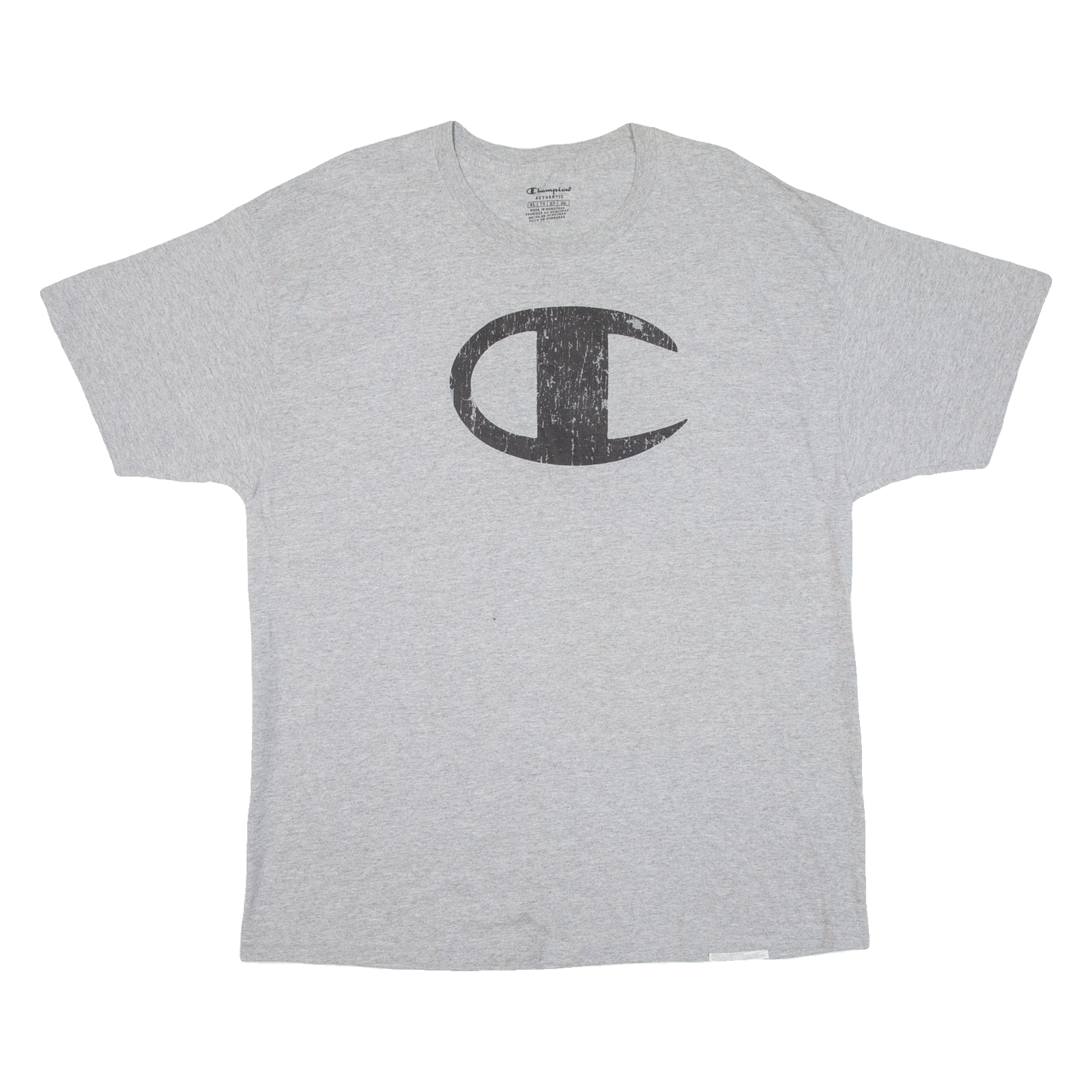 CHAMPION Mens T-Shirt Grey XL Refurbished - N/A refurbished available on Cerqular