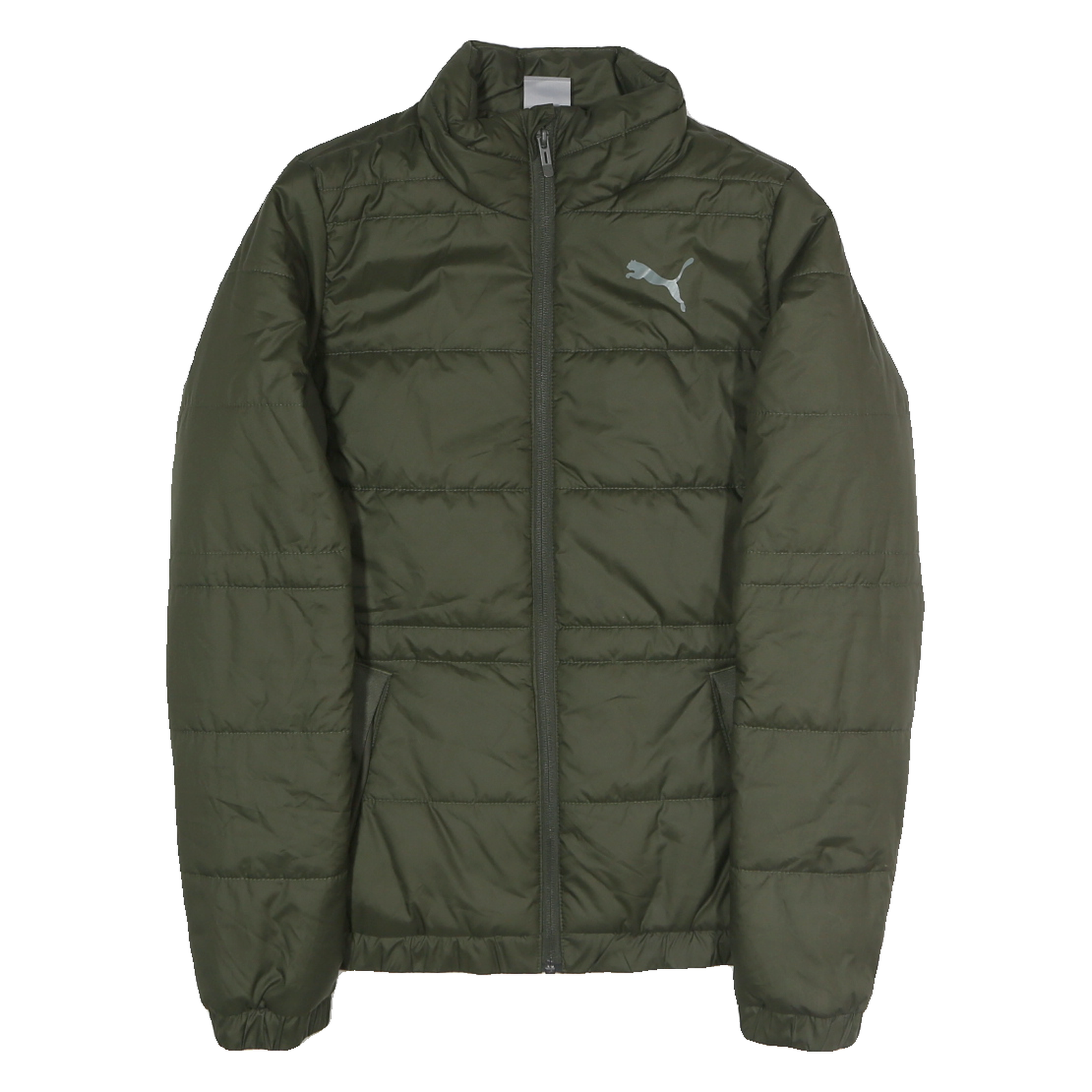 PUMA Womens Green Zip Jacket UK 8 Polyester Blend Classic Fit Lightweight Sport Refurbished - N/A refurbished available on Cerqular