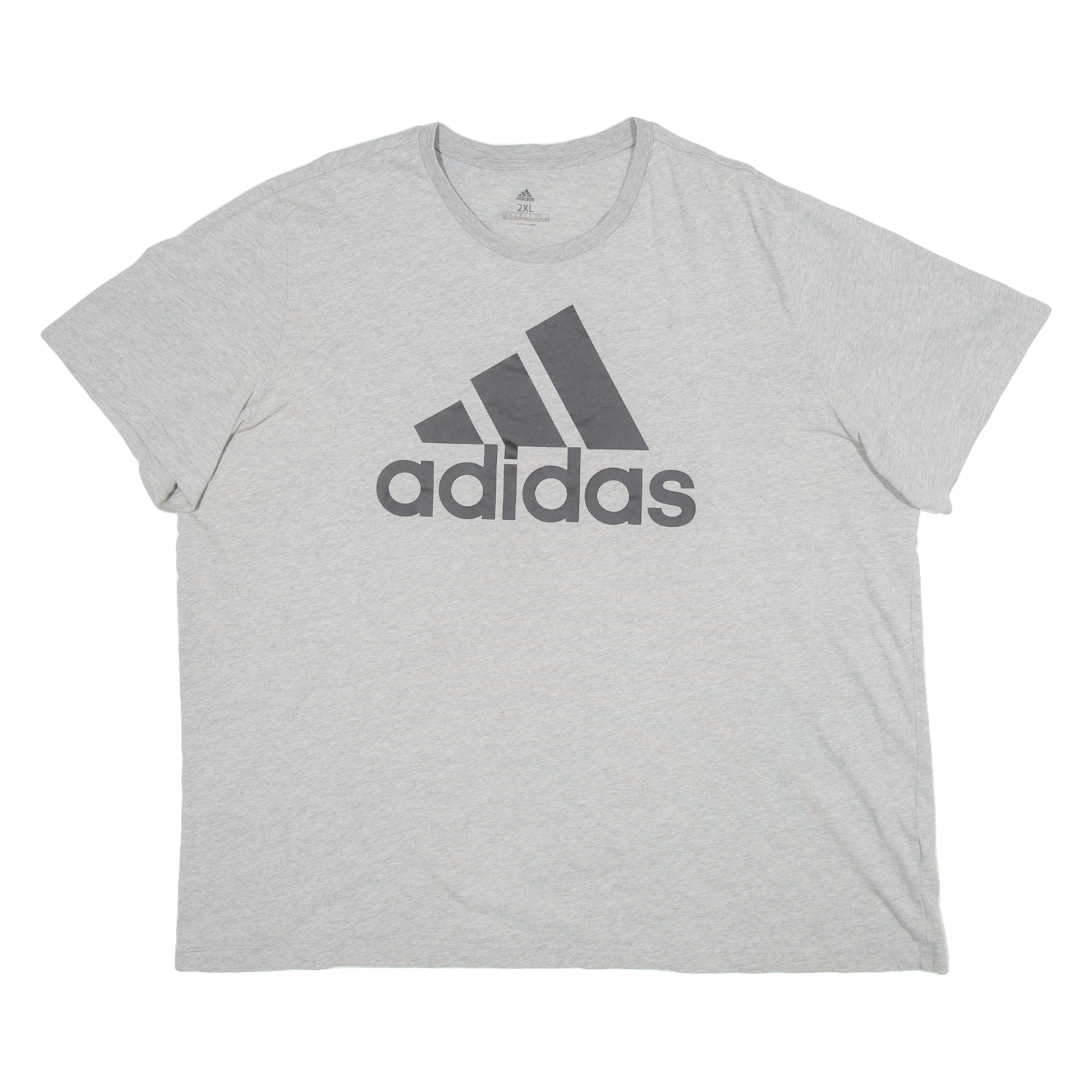 ADIDAS Mens T-Shirt Grey 2XL Refurbished - N/A refurbished available on Cerqular
