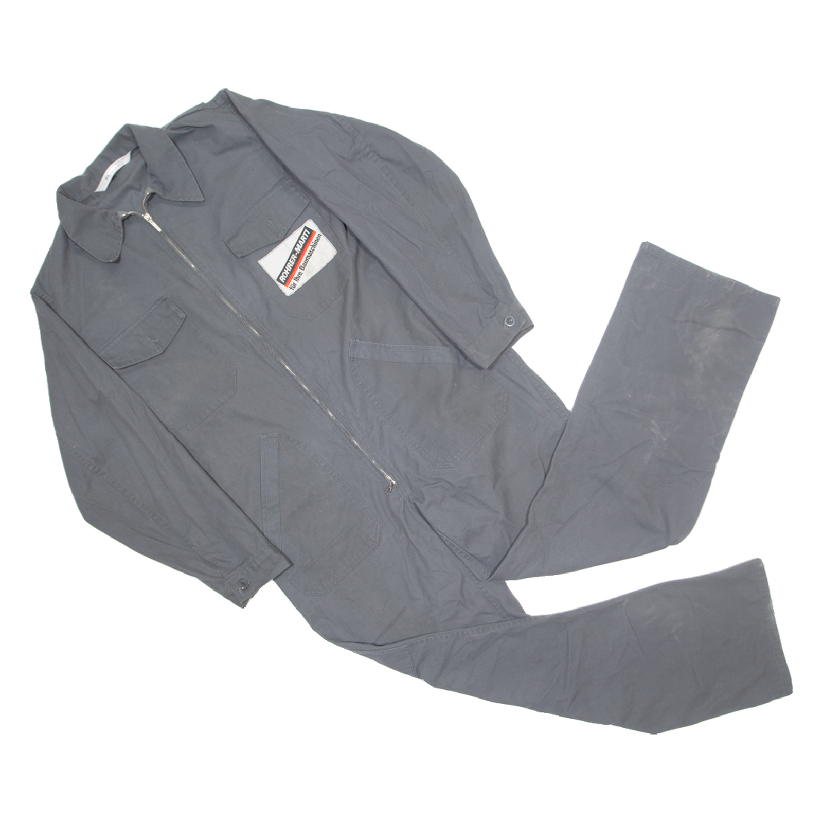 MARSUM Workwear Mens Boiler Suit Grey Relaxed XL W38 L32 Refurbished - N/A refurbished available on Cerqular