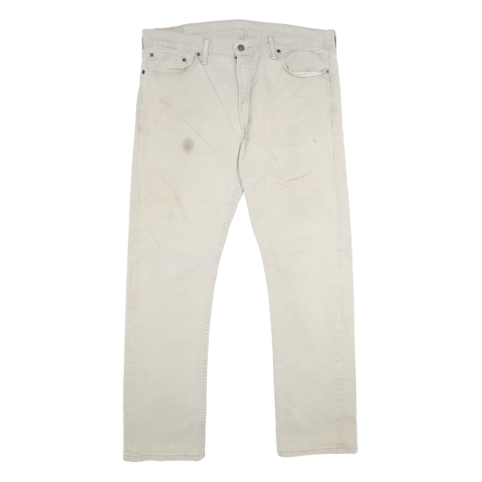 Buy LEVI'S 513 Mens Slim Cream Jeans Cotton Blend Zip W38 L32 Classic Fit Casual Refurbished - $31.19 LEVI'S 513 Mens Slim Cream Jeans Cotton Blend Zip W38 L32 Classic Fit Casual Refurbished - N/A refurbished available on Cerqular