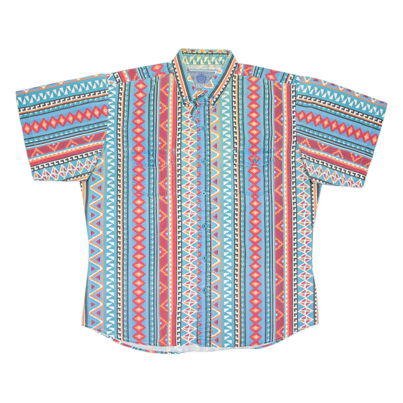 Buy AMERICAN HERO Mens Denim Shirt Blue Crazy Pattern XL Refurbished - $23.39 AMERICAN HERO Mens Denim Shirt Blue Crazy Pattern XL Refurbished - N/A refurbished available on Cerqular