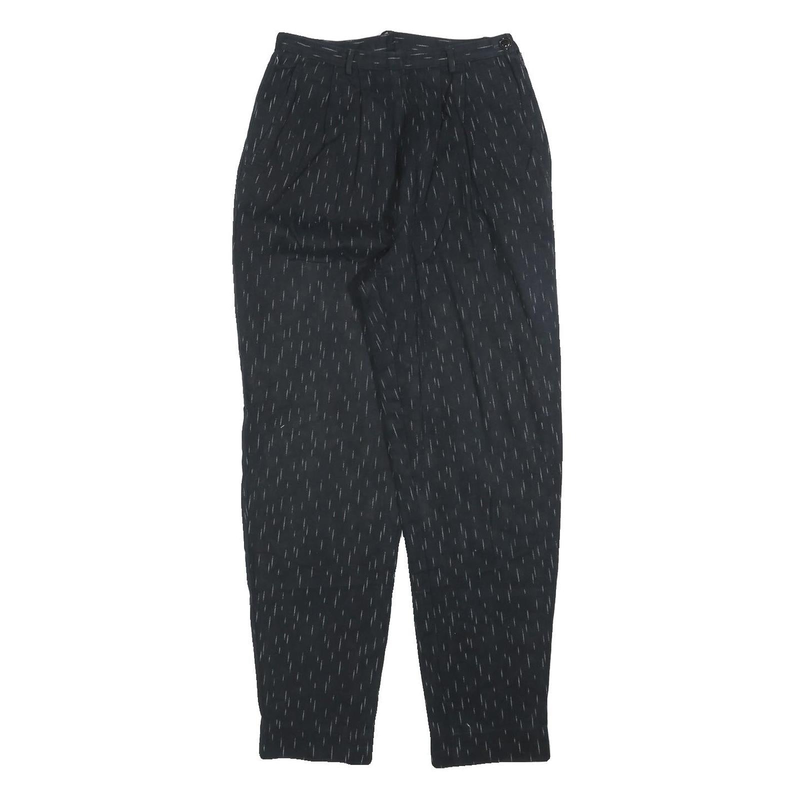 Buy Womens Black Pinstripe Regular Fit Straight Leg Trousers W25 L28 Cotton Blend Refurbished - $23.39 Womens Black Pinstripe Regular Fit Straight Leg Trousers W25 L28 Cotton Blend Refurbished - N/A refurbished available on Cerqular
