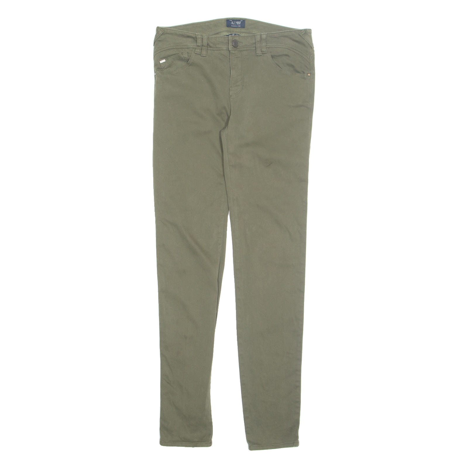 Buy ARMANI JEANS Womens Trousers Green Regular Tapered W28 L29 Refurbished - $25.99 ARMANI JEANS Womens Trousers Green Regular Tapered W28 L29 Refurbished - N/A refurbished available on Cerqular