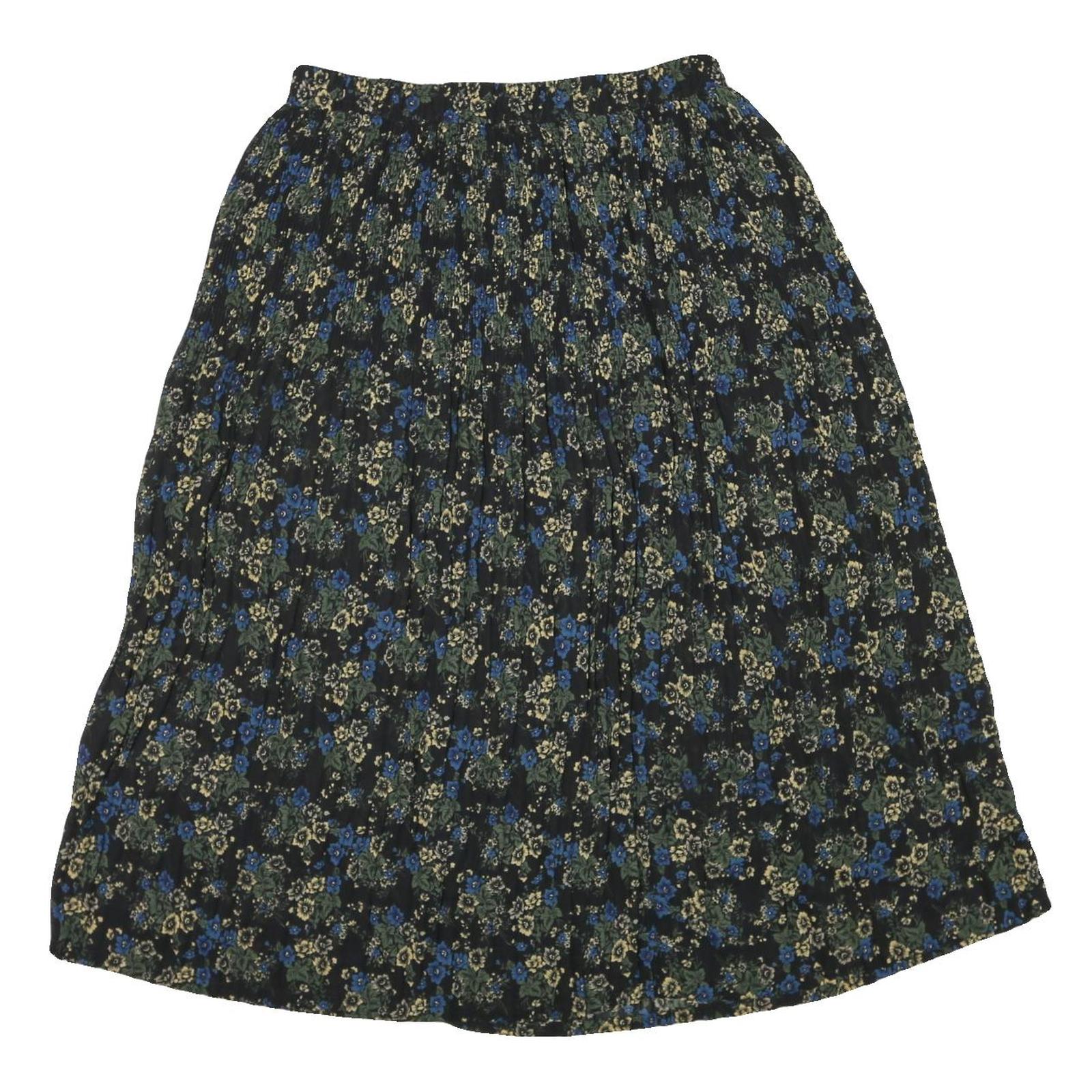 Buy SAG HARBOR Womens Black Floral Pleated Midi Polyester Blend Skirt XL Refurbished - $19.49 SAG HARBOR Womens Black Floral Pleated Midi Polyester Blend Skirt XL Refurbished - N/A refurbished available on Cerqular